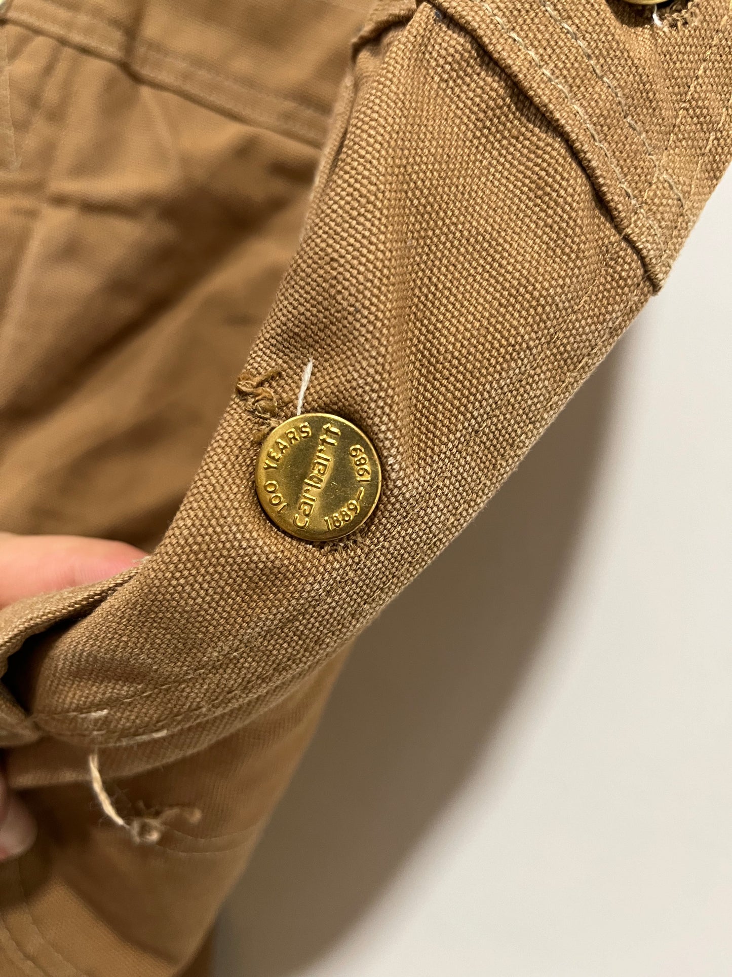Rarissima Salopette Carhartt centenario 100 years 1889-1989 (G435)