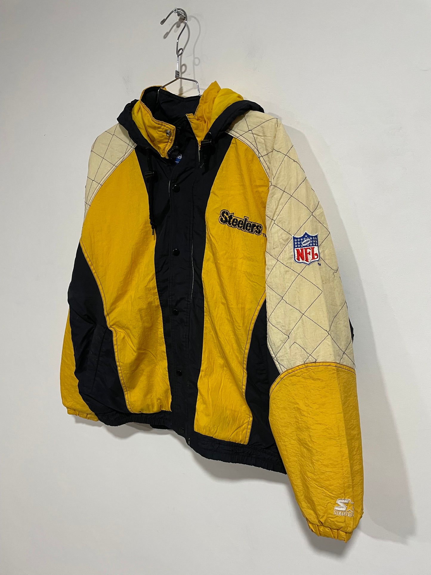 Raro giubbotto Starter NFL Pittsburgh Steelers (C999)