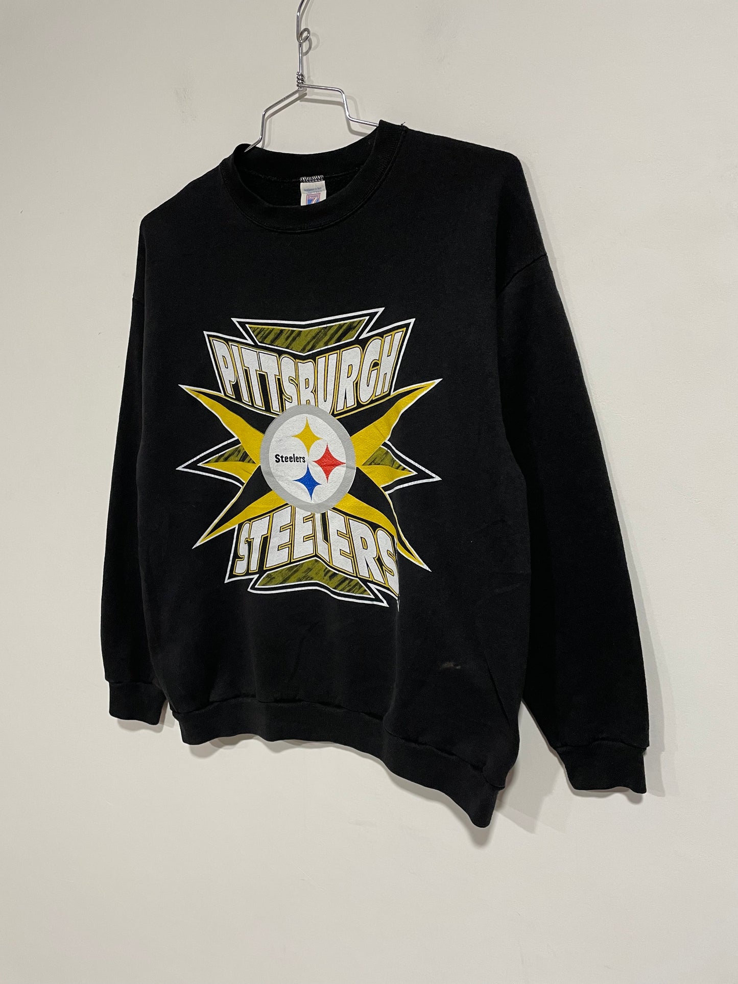 Rara Crewneck Logo7 Pittsburgh Steelers (C959)