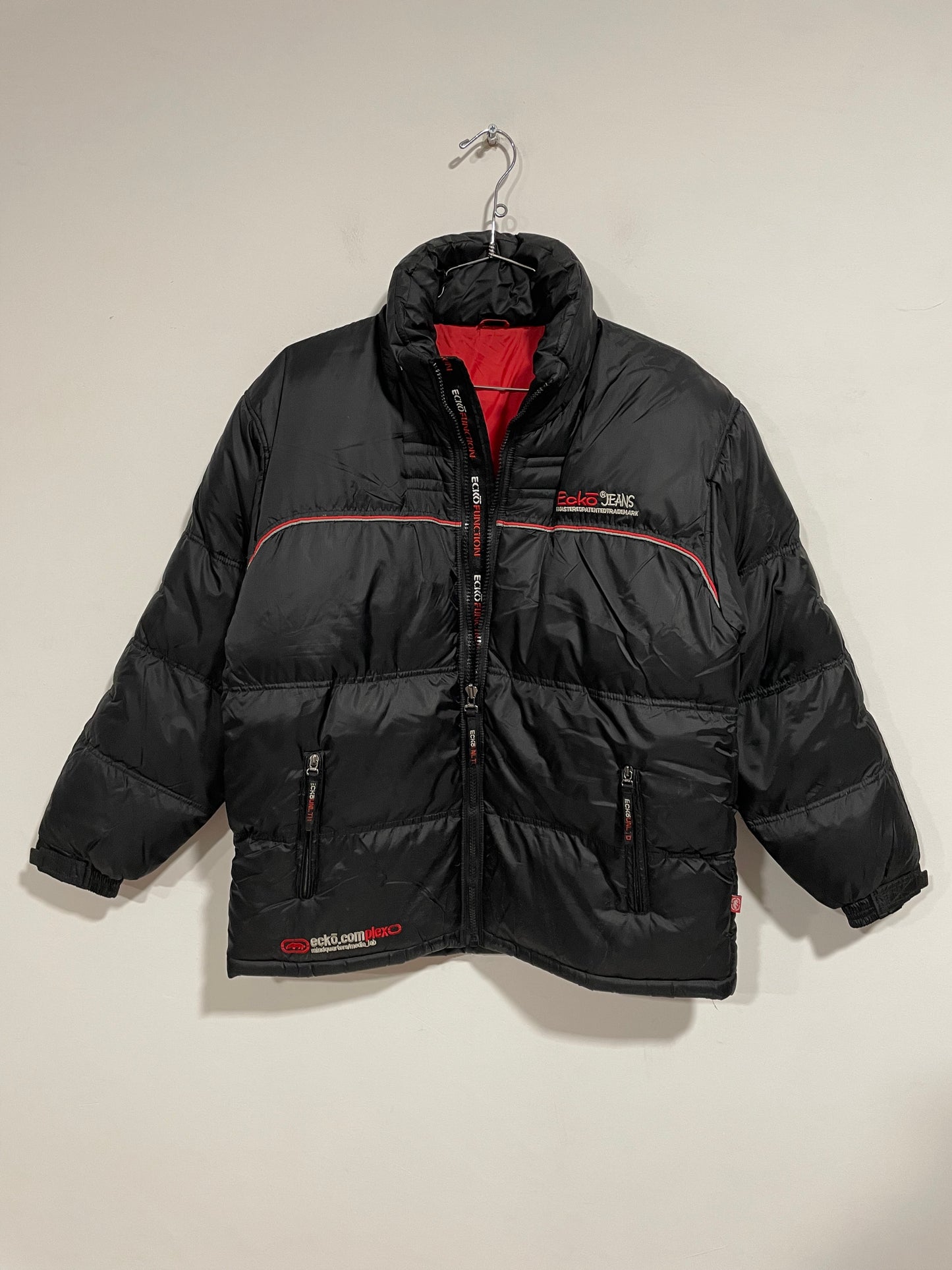 Raro giubbotto double face Ecko (C927)