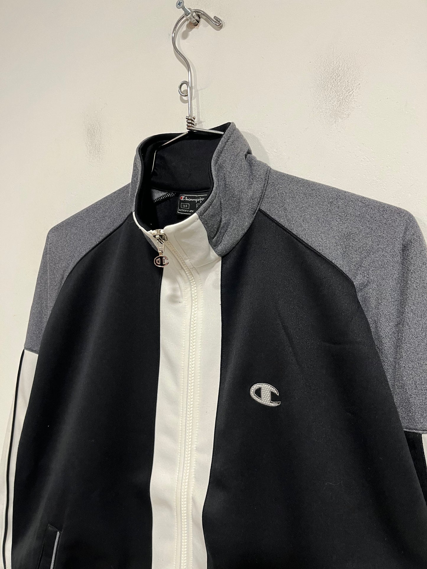 Felpa con zip Champion USA anni 90 (G247)