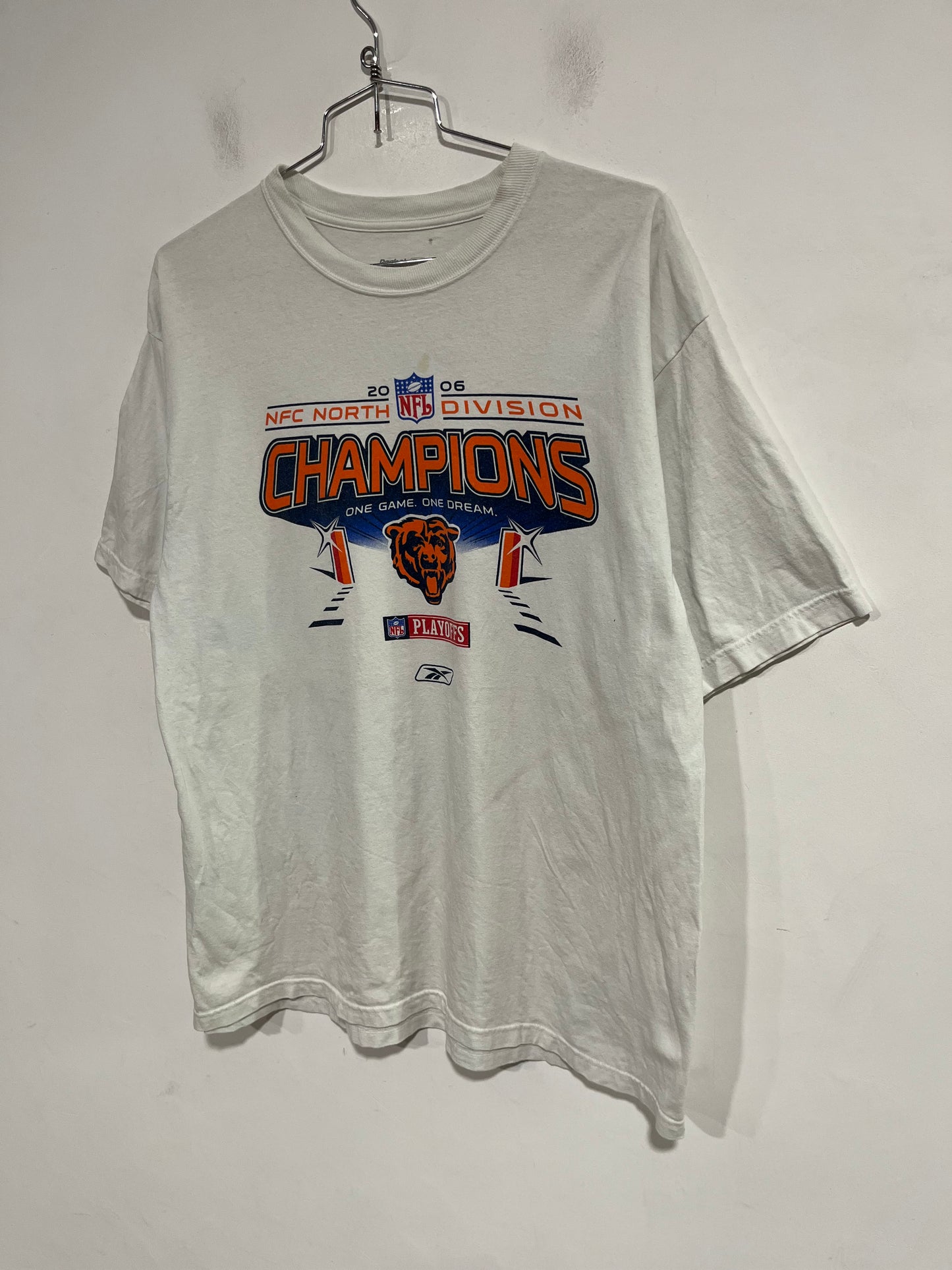 Rara t shirt NFL celebrativa Chicago Bears 2006 champions (G570)