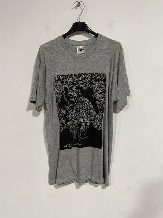 T shirt Genethik Gufo grigio chiaro