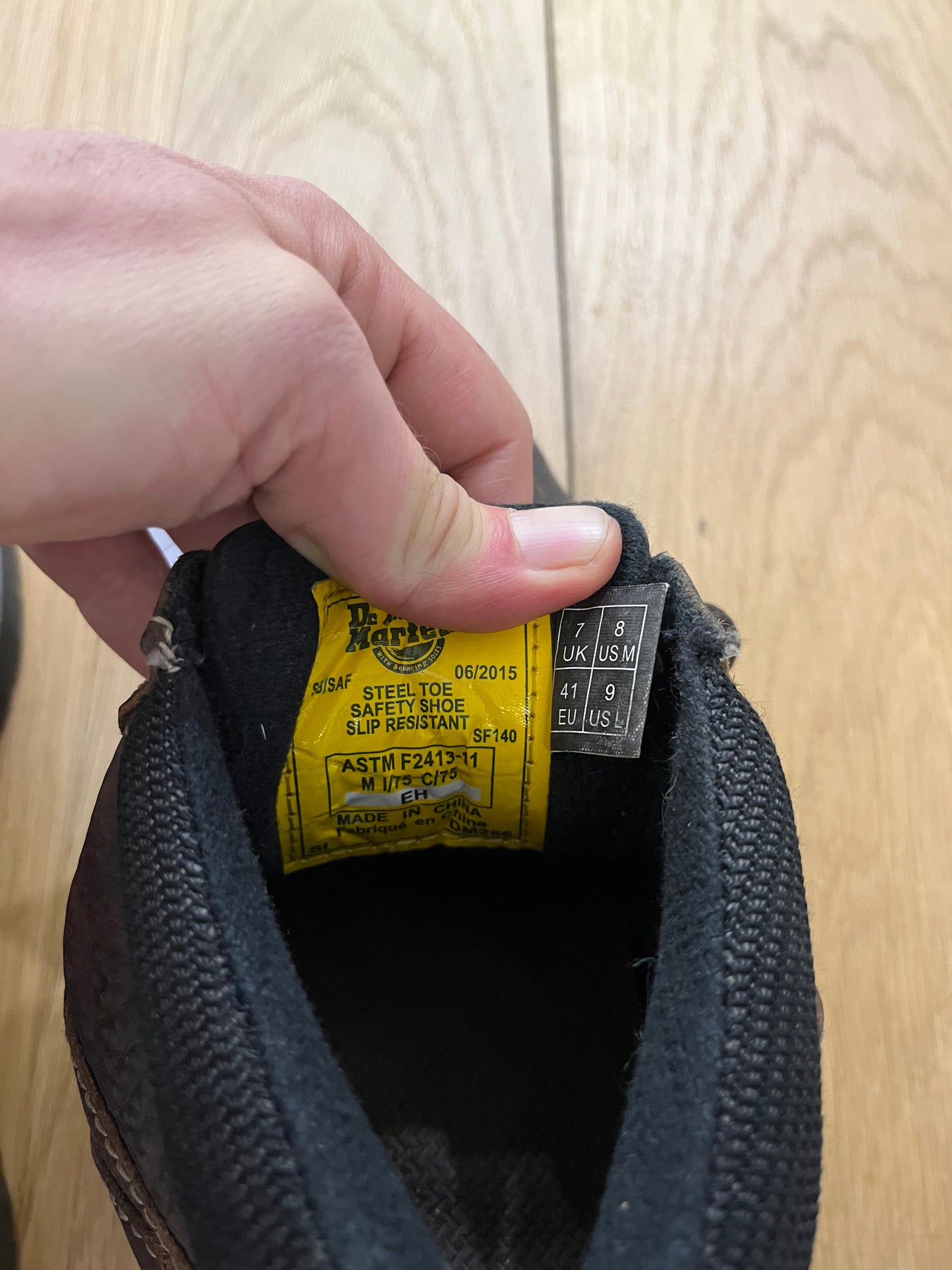 Scarpe Dr Martens antinfortunistiche (G676)