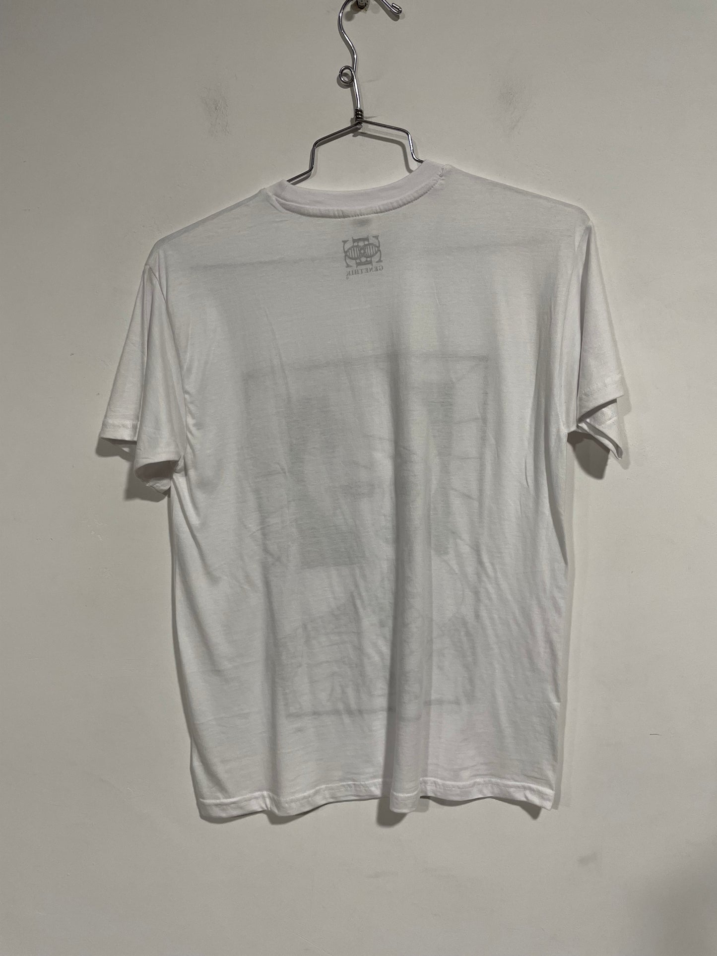 T shirt Genethik vecchia collezione stampa tattooed girl bianca
