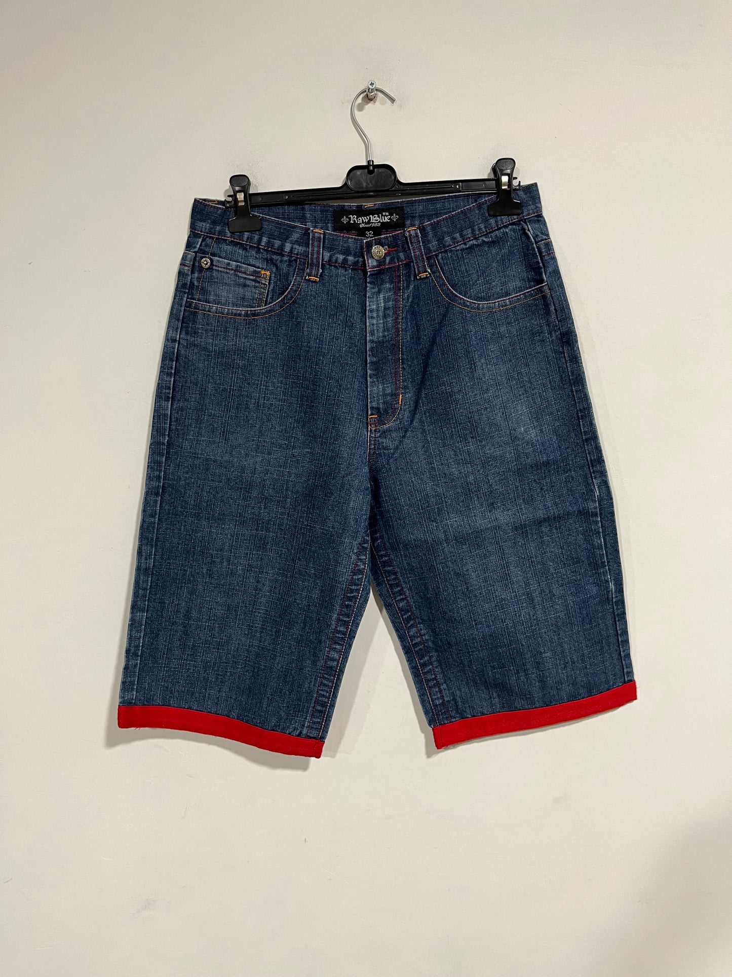 Jorts baggy RAW Blue (G550)