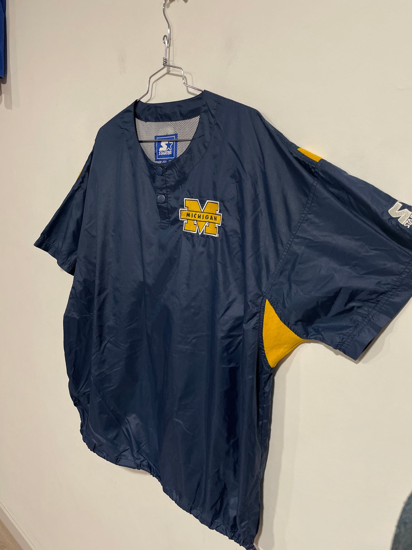 Rara maglia tracktop ncaa Michigan Wolverines (D147)