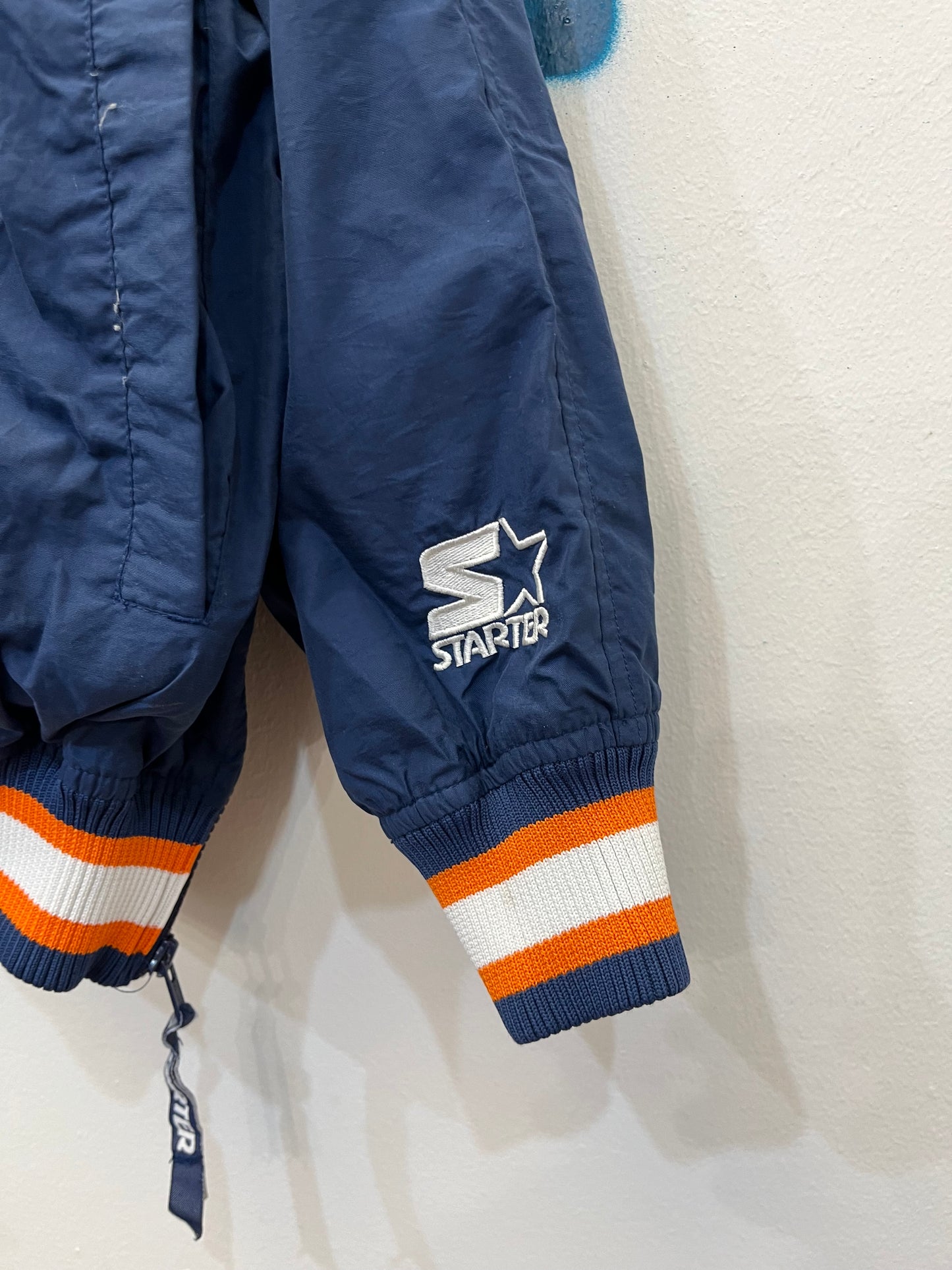 Giubbottino tracktop a casacca Starter Auburn Tigers (F137)