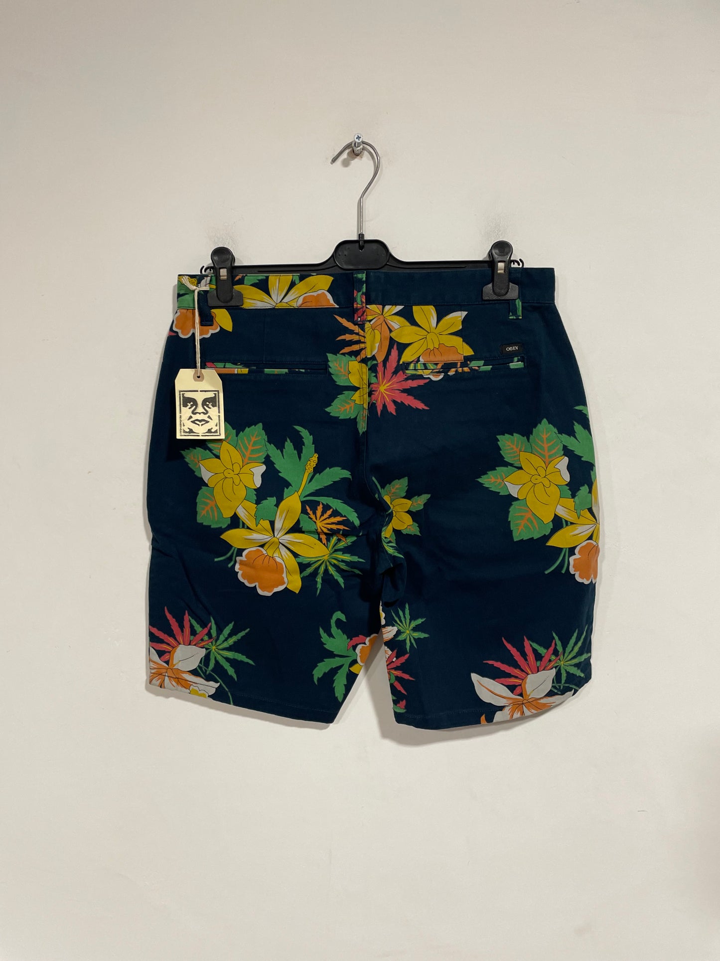 Shorts Obey nuovi con cartellino (D710)