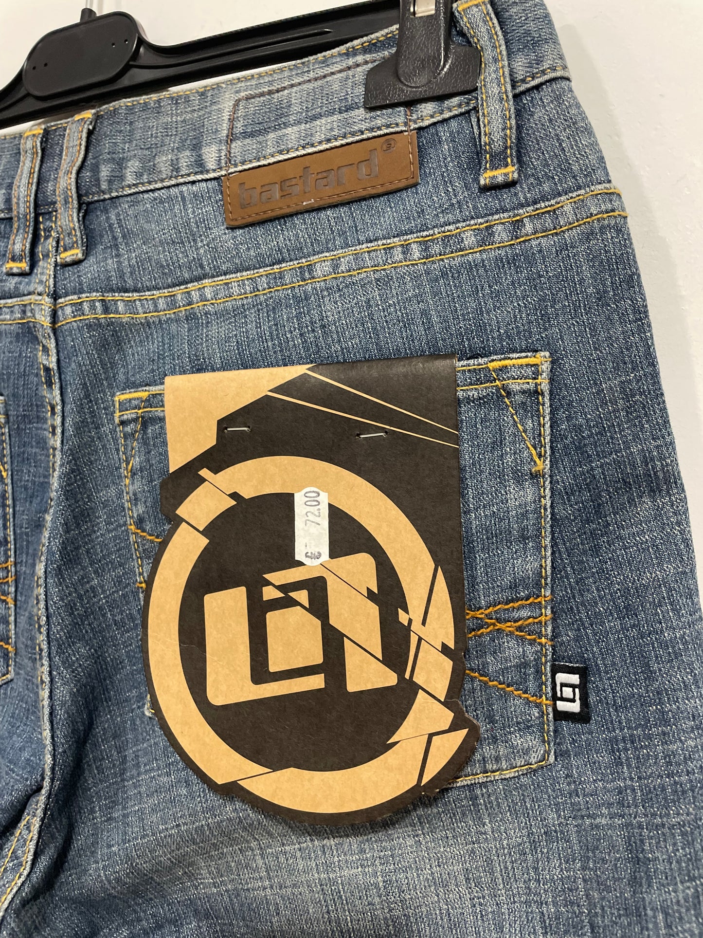 Shorts skateboard Bastard in jeans (D694)