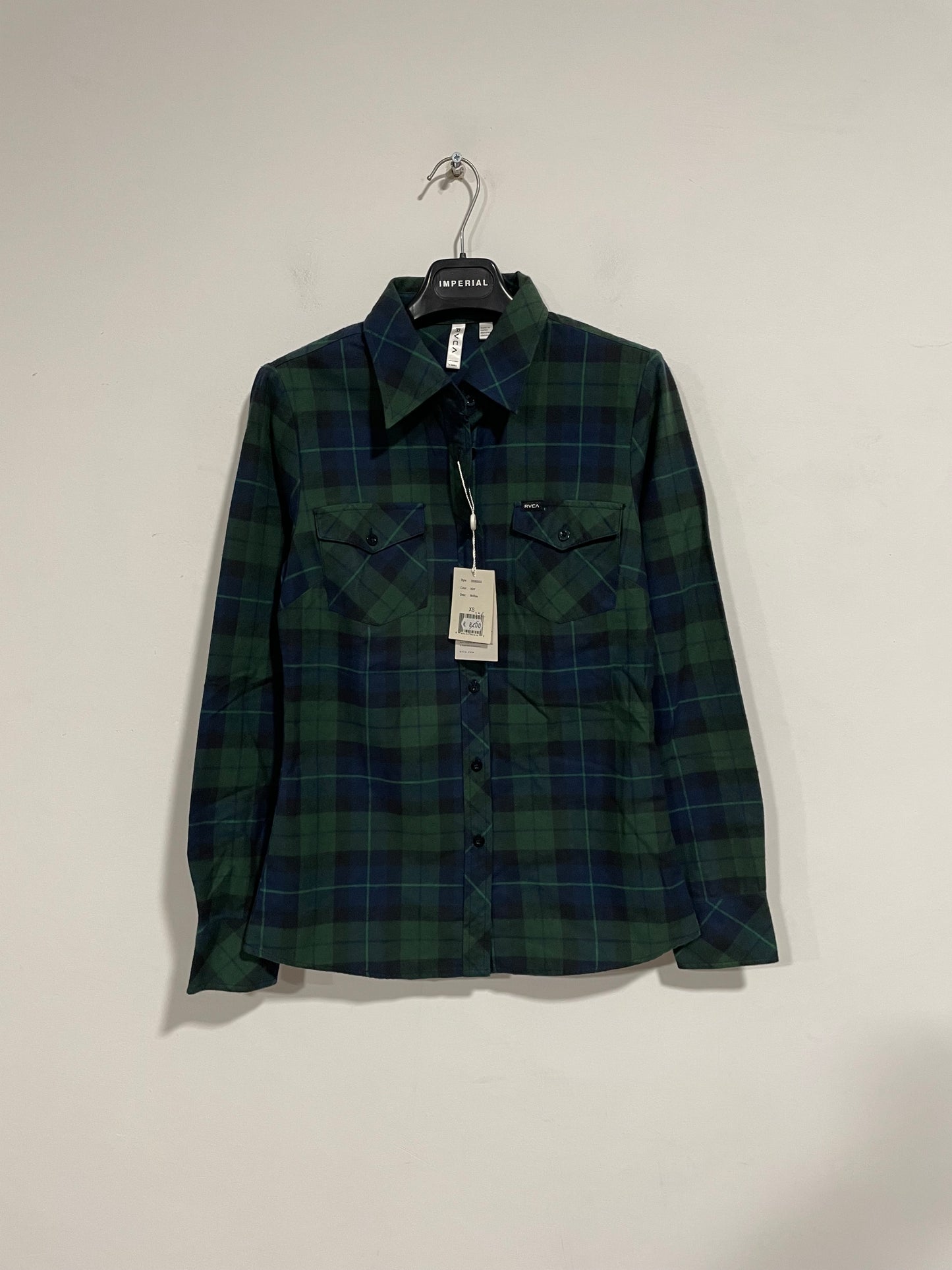 Camicia RVCA nuova con cartellino (C975)