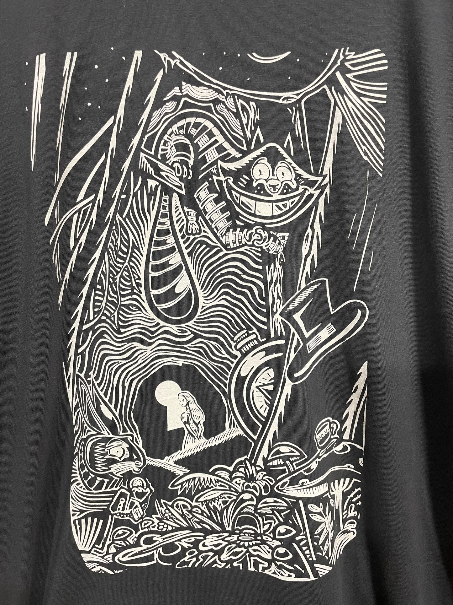 T shirt Genethik Alice in Wonderland vecchia collezione