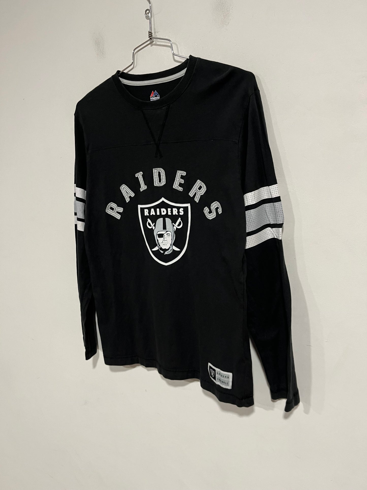 T shirt Majestic long sleeves Las Vegas Raiders (G168)