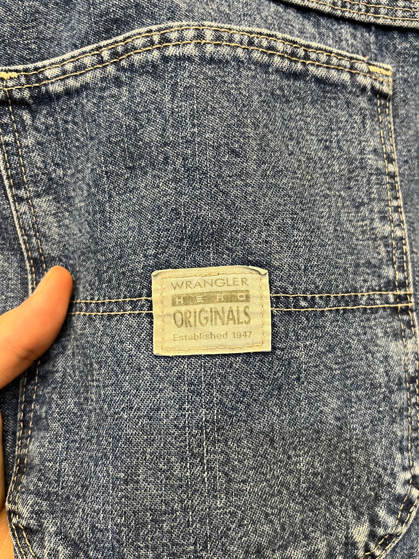 Bermuda shorts jeans Wrangler carpenter (G334)