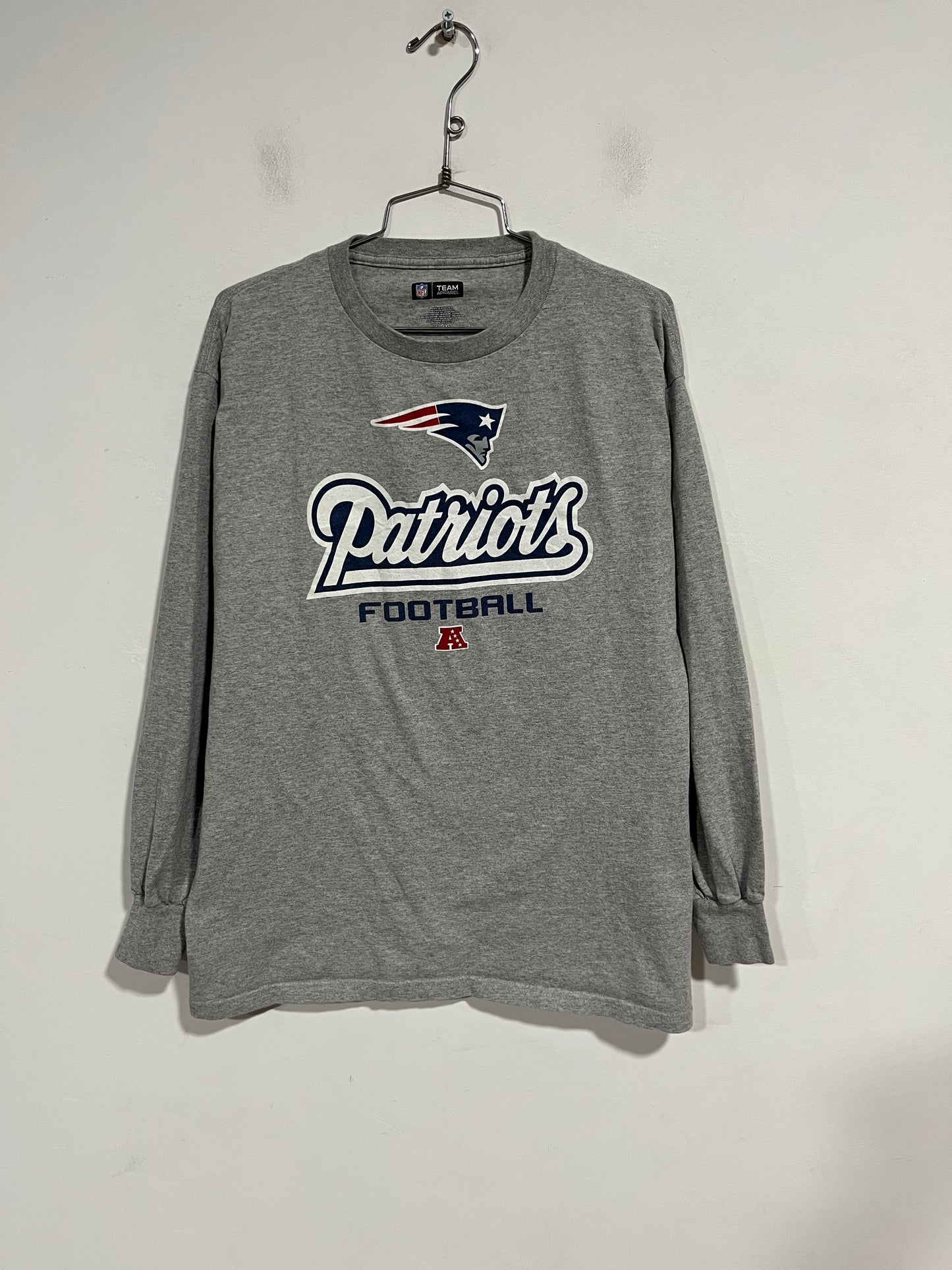 T shirt NFL maniche lunghe Patriots (G079)