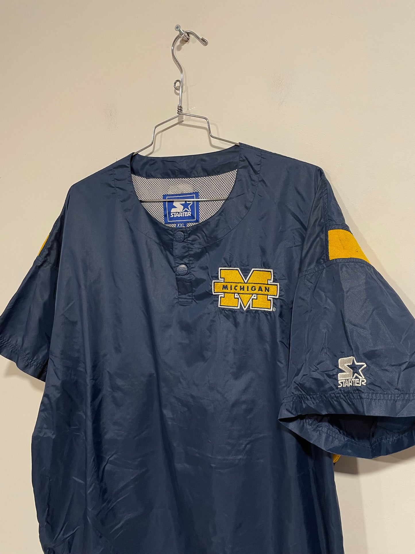 Rara maglia tracktop ncaa Michigan Wolverines (D147)