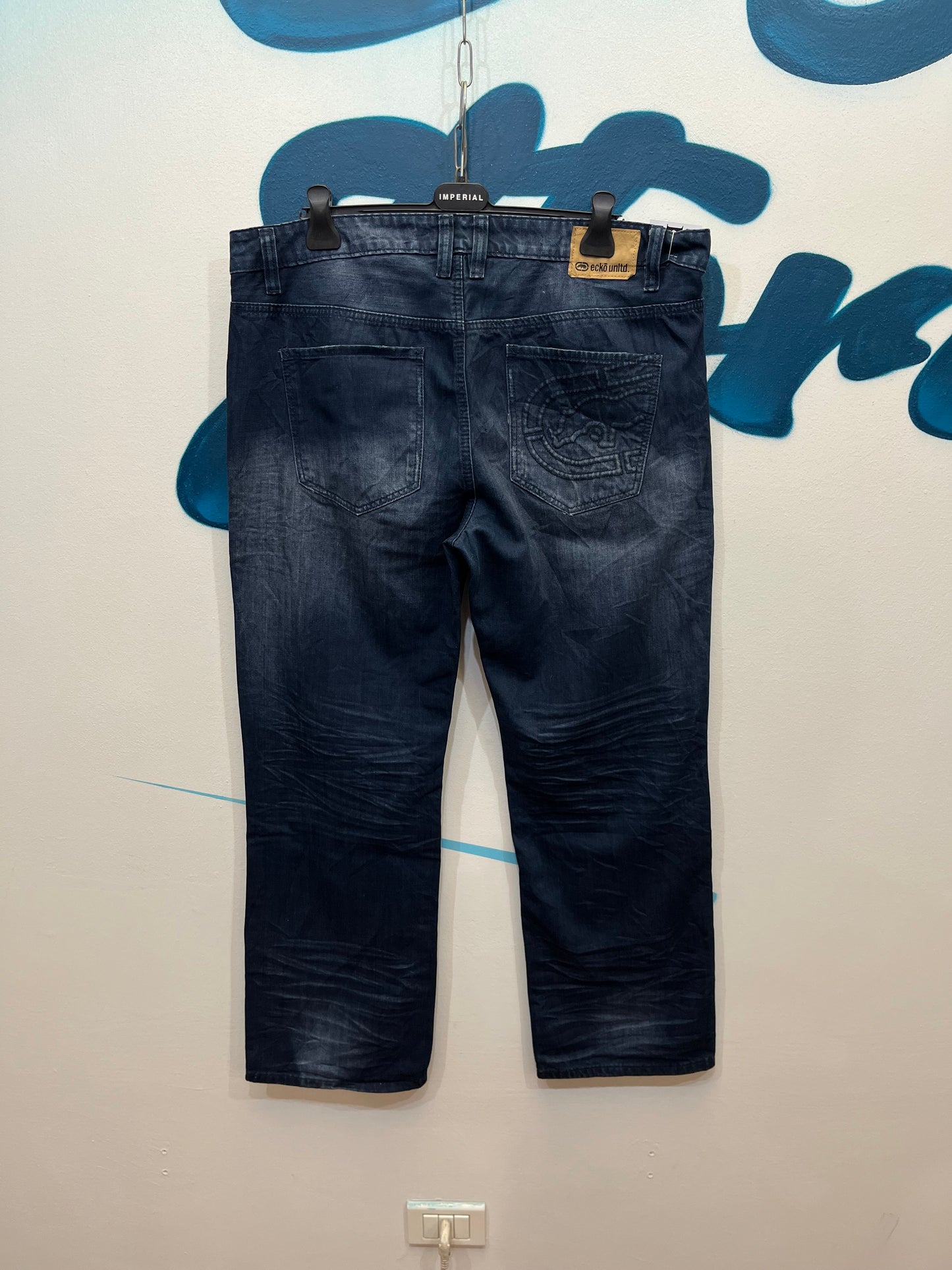 Jeans baggy Ecko y2k hip hop (G141)
