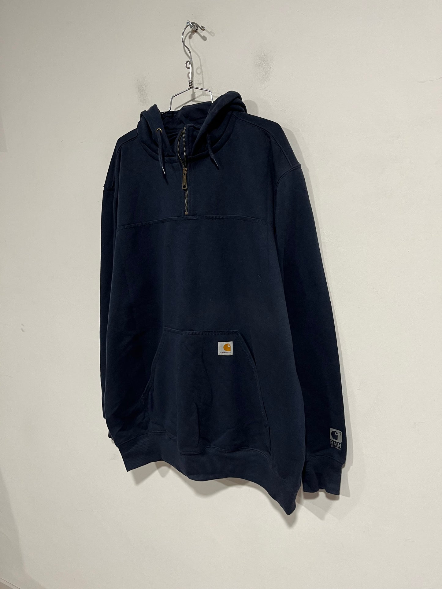 Felpa Carhartt quarter zip blu (G029)