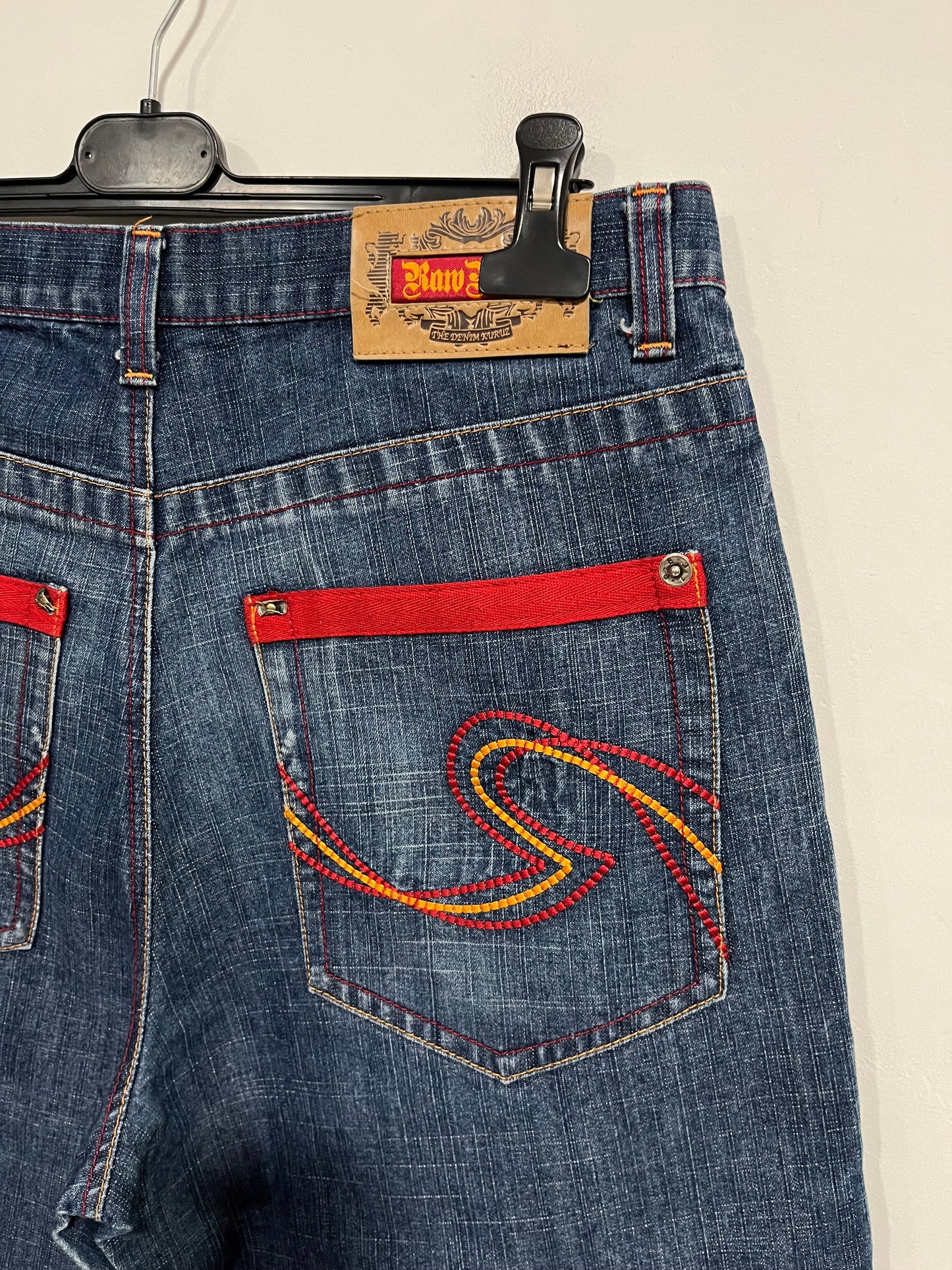 Jorts baggy RAW Blue (G550)