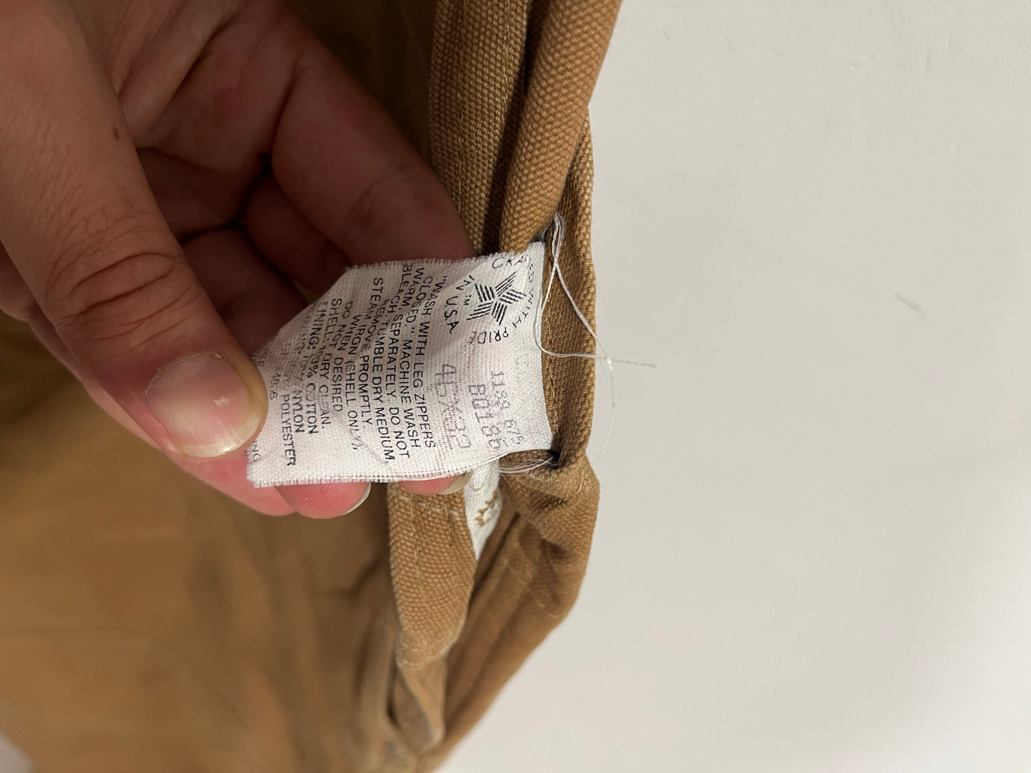 Rarissima Salopette Carhartt centenario 100 years 1889-1989 (G435)