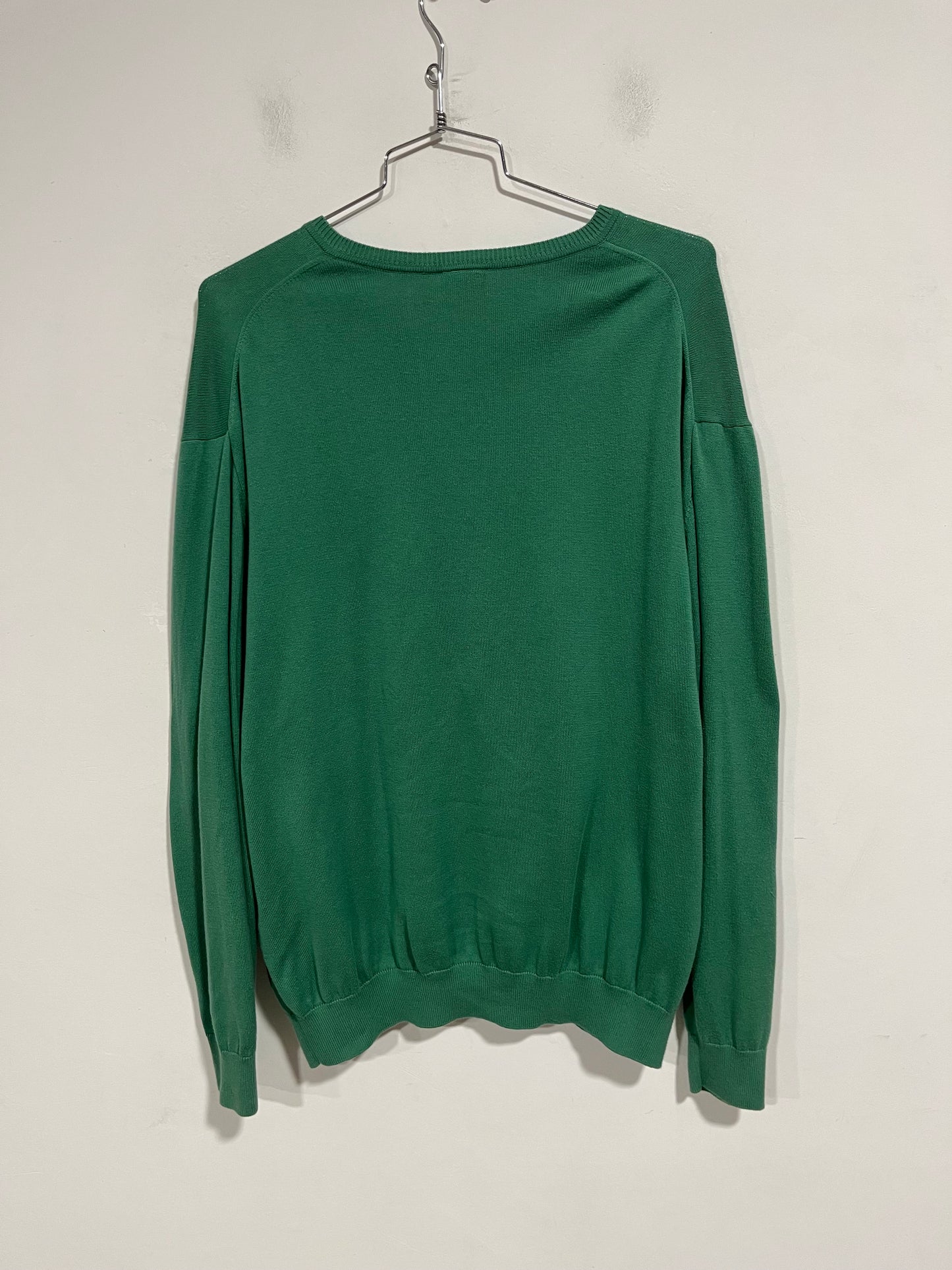 Maglioncino cotone Lacoste verde (H098)