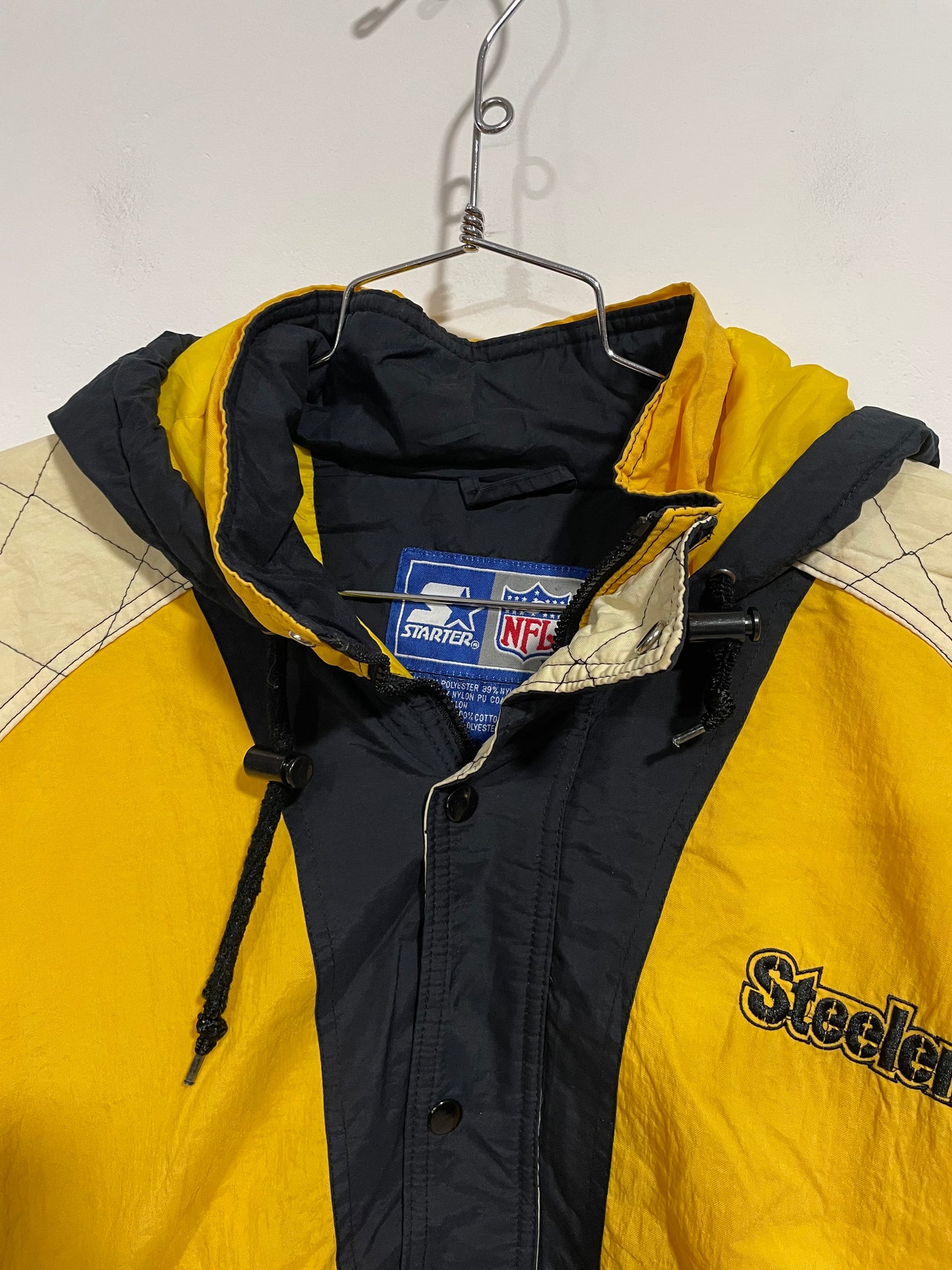 Raro giubbotto Starter NFL Pittsburgh Steelers (C999)