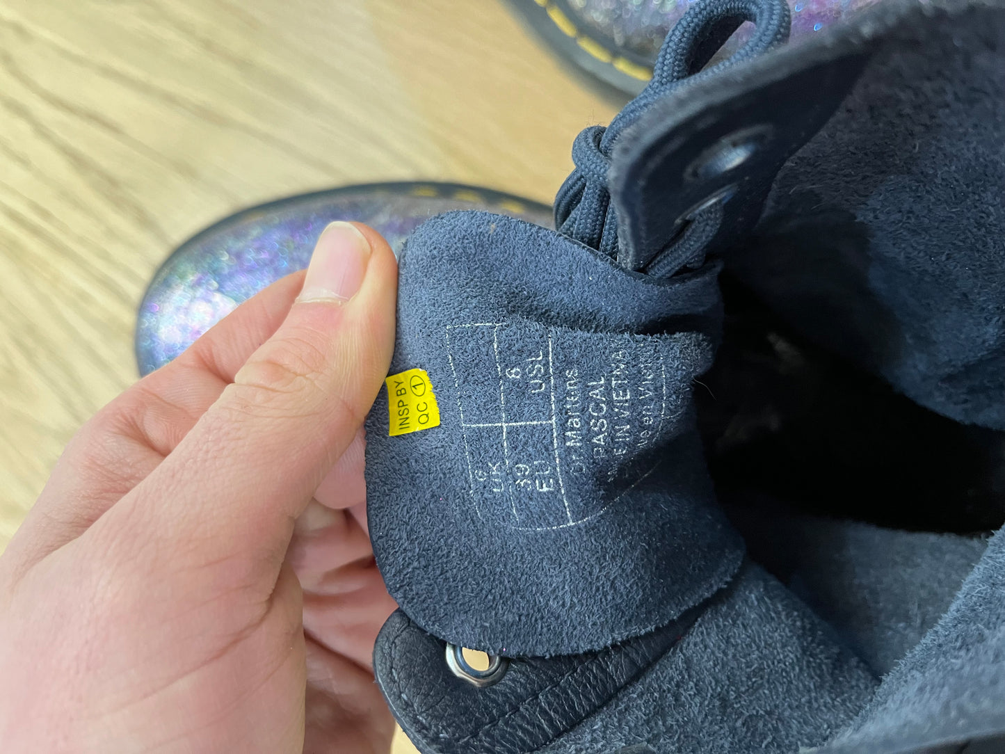 Stivaletti Dr. Martens Pascal brillantini (F829)