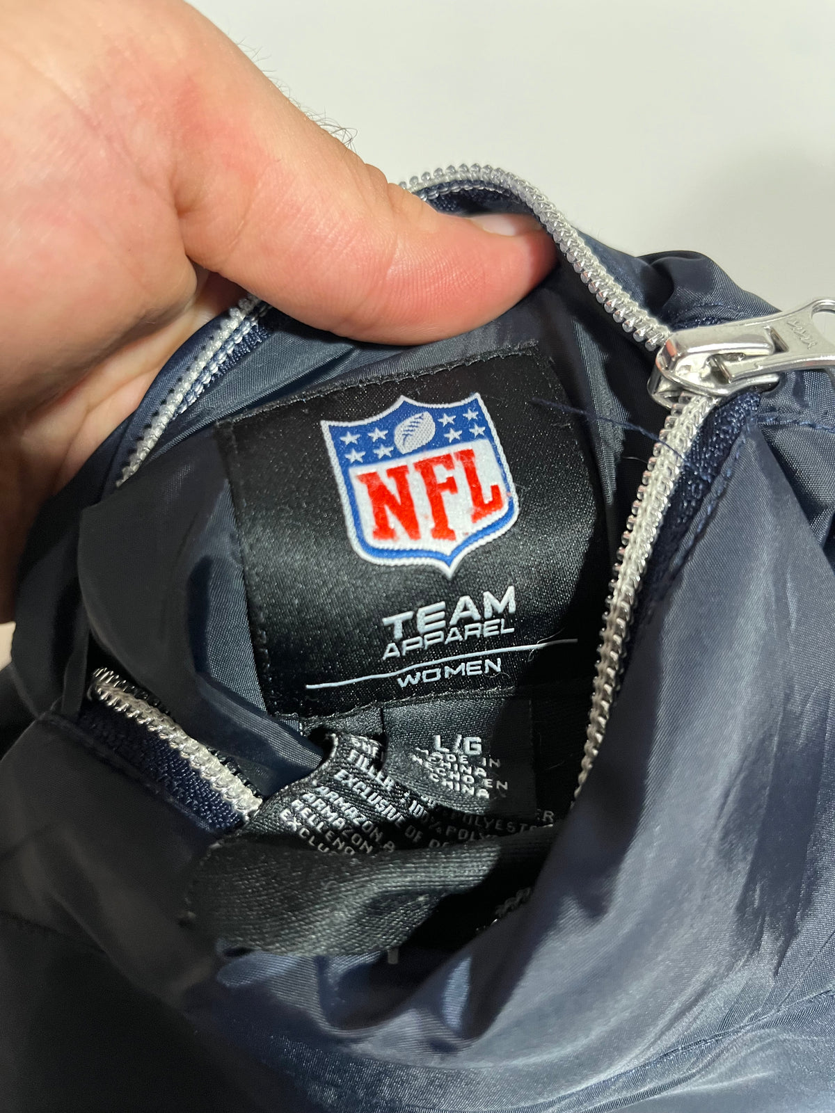 Giubbotto pile double face NFL Seattle Seahawks (H303)