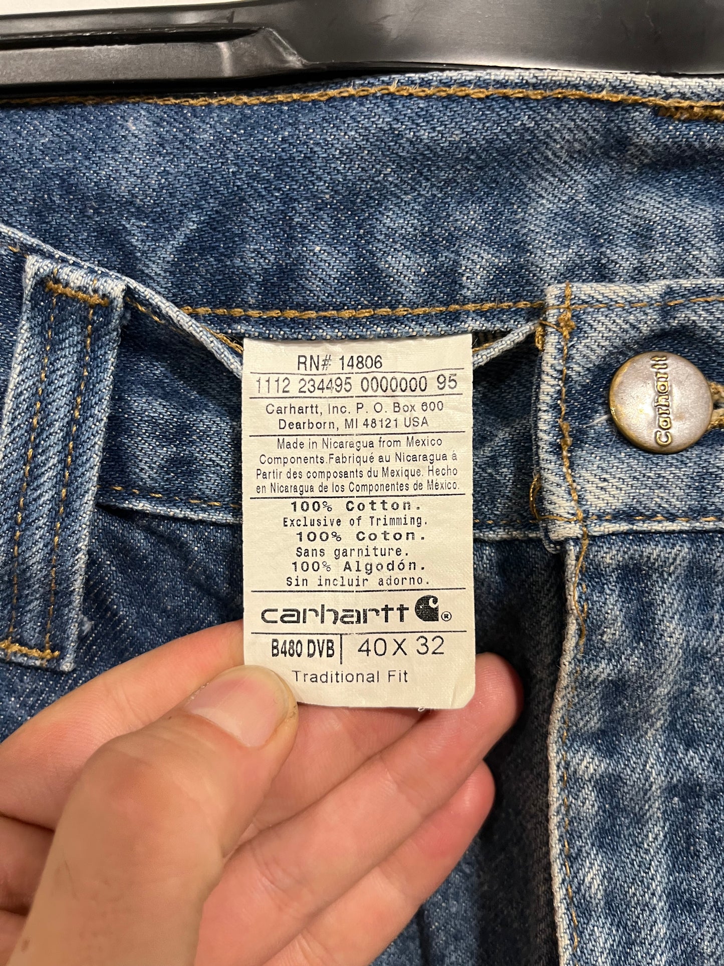Jeans Carhartt from usa (H150)
