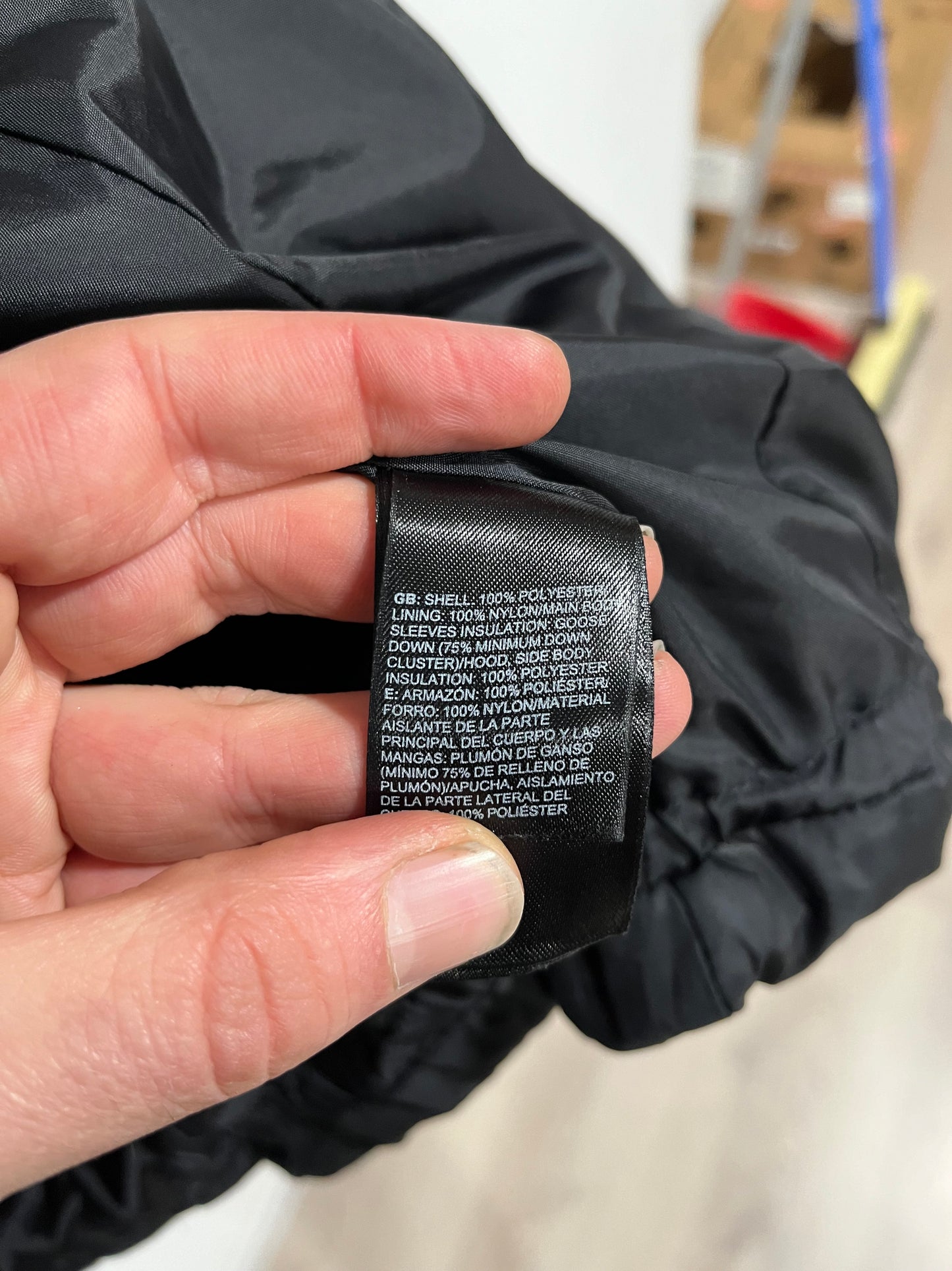 Giubbotto parka piumino The North Face 550 (F930)
