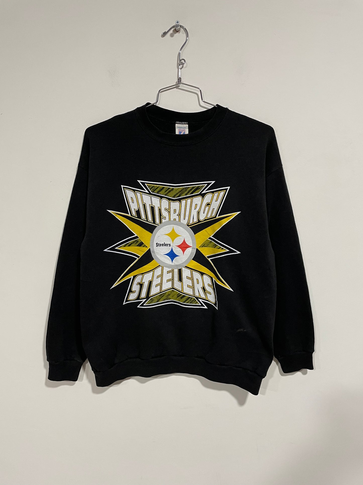 Rara Crewneck Logo7 Pittsburgh Steelers (C959)