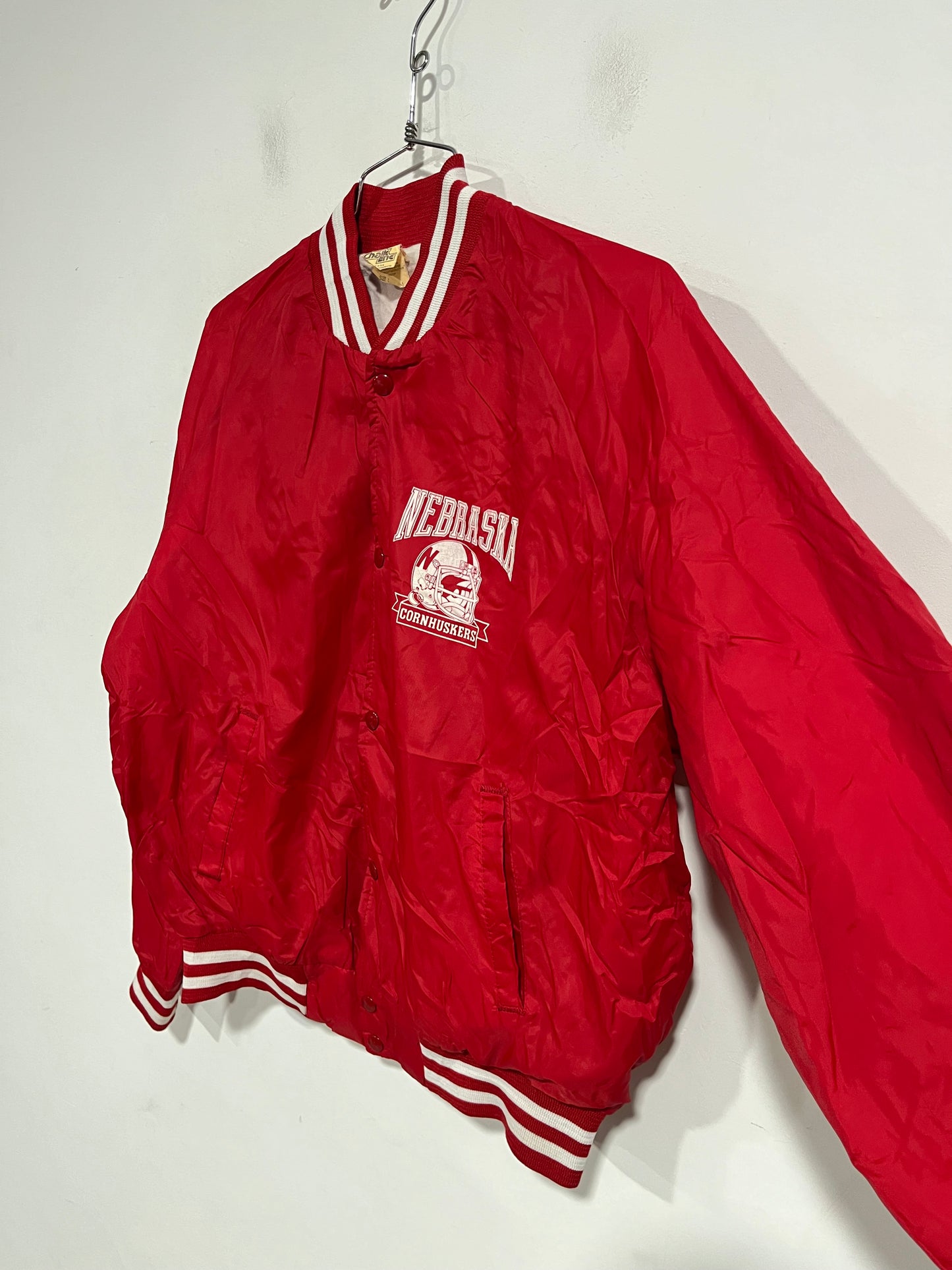 Raro giubbotto bomber Chalk Line anni 90 NCAA (G101)