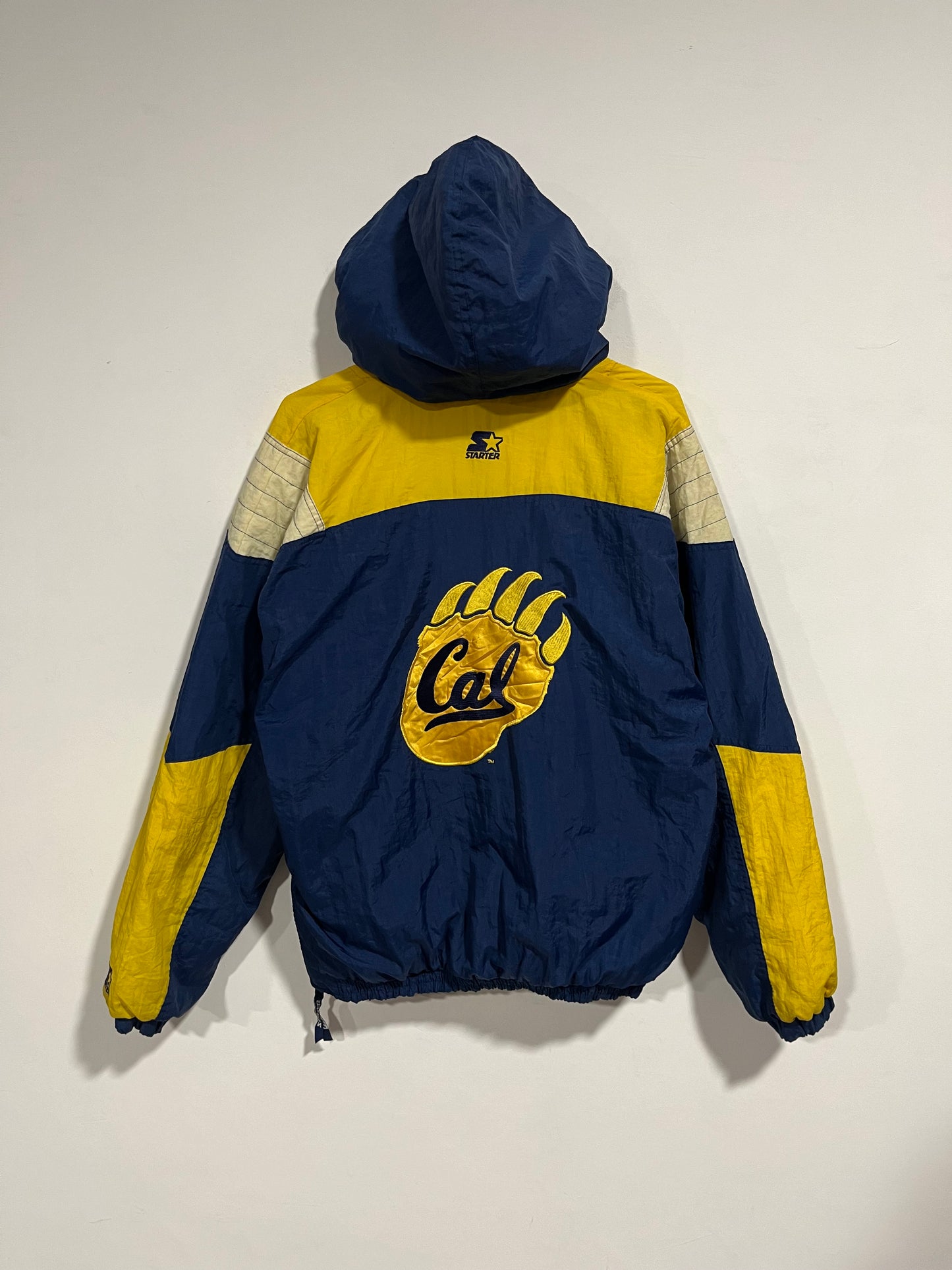 Rarissimo giubbotto Starter anni 90 California Golden Bears (F041)