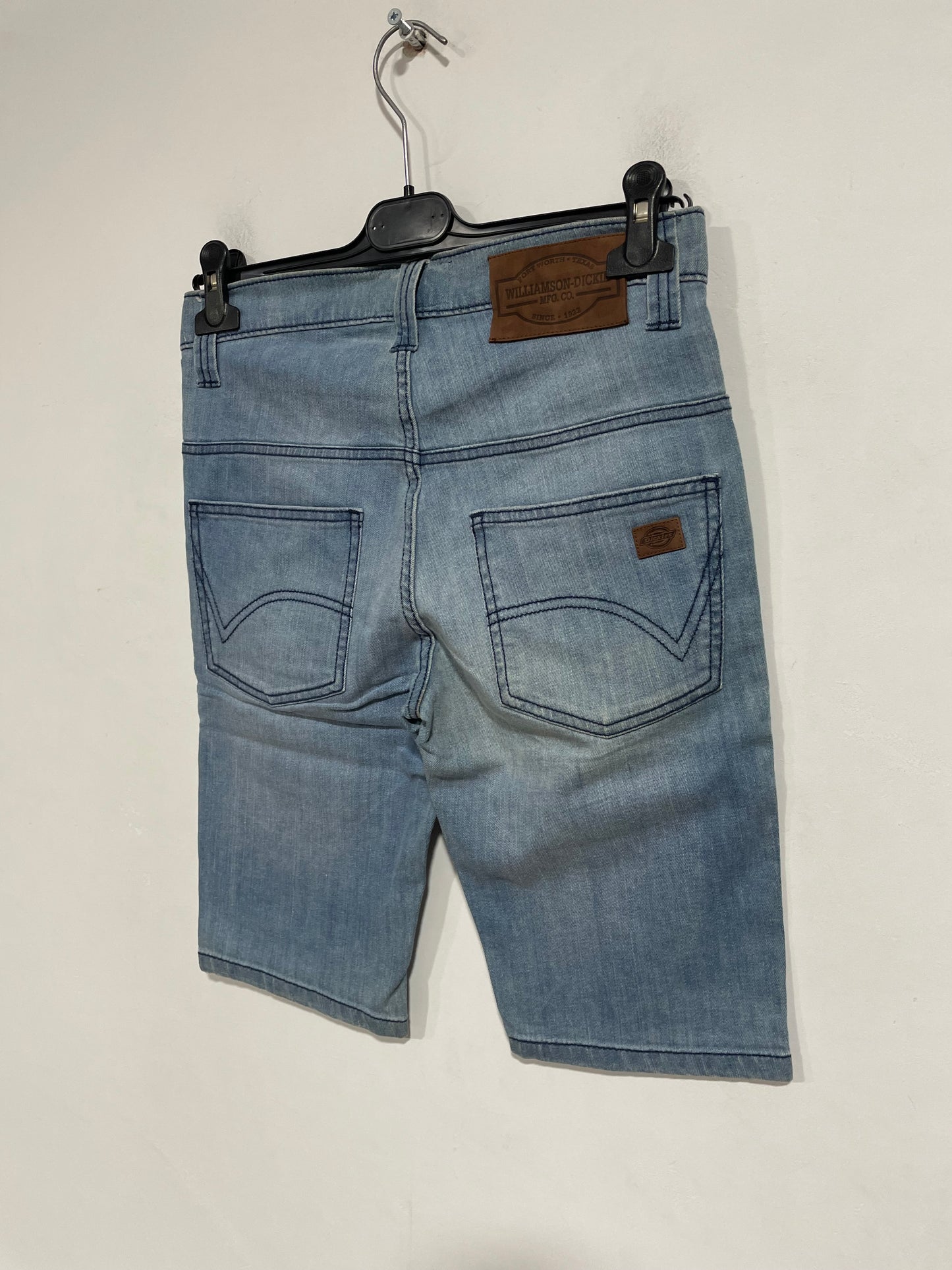 Shorts Dickies in jeans nuovo con cartellino (D718)