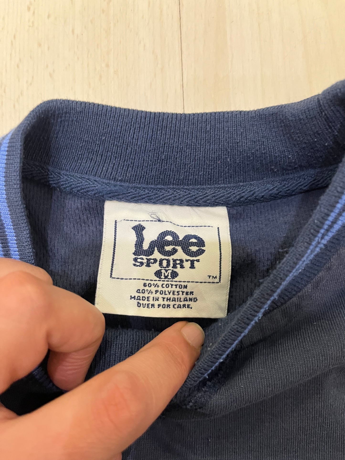 Rara felpa anni 90 Lee Sport NCAA (H051)