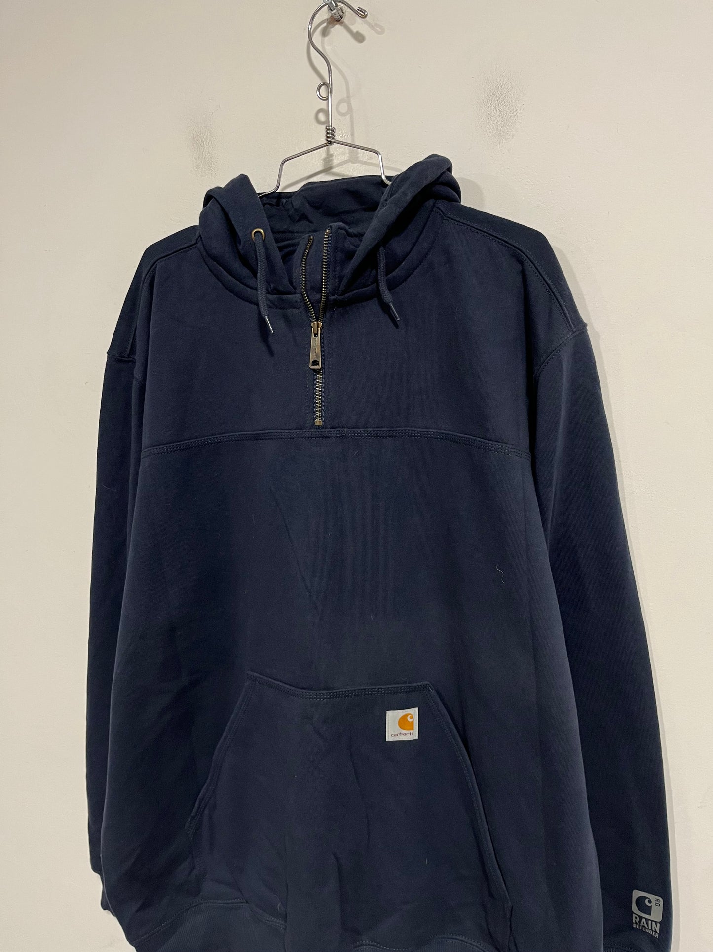 Felpa Carhartt quarter zip blu (G029)