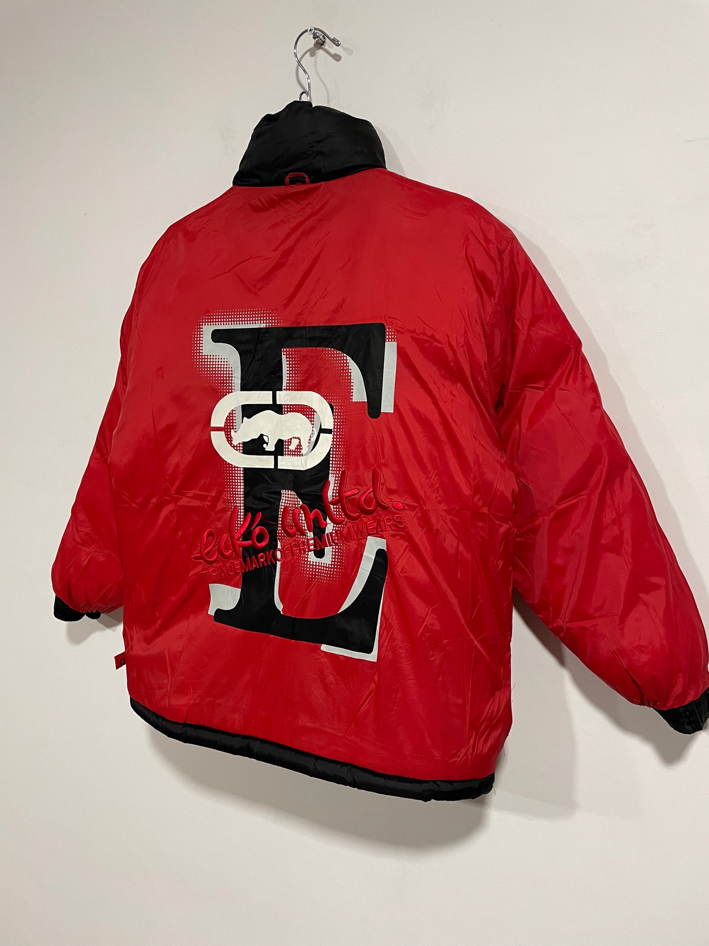 Raro giubbotto double face Ecko (C927)