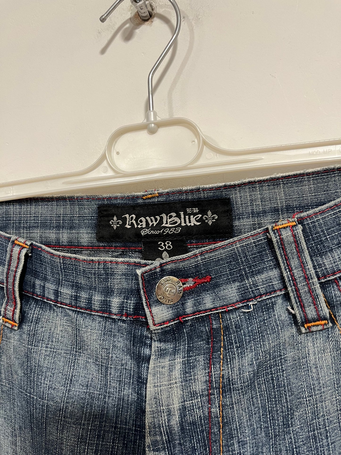 Jorts baggy Raw Blue anni 90 (G495)
