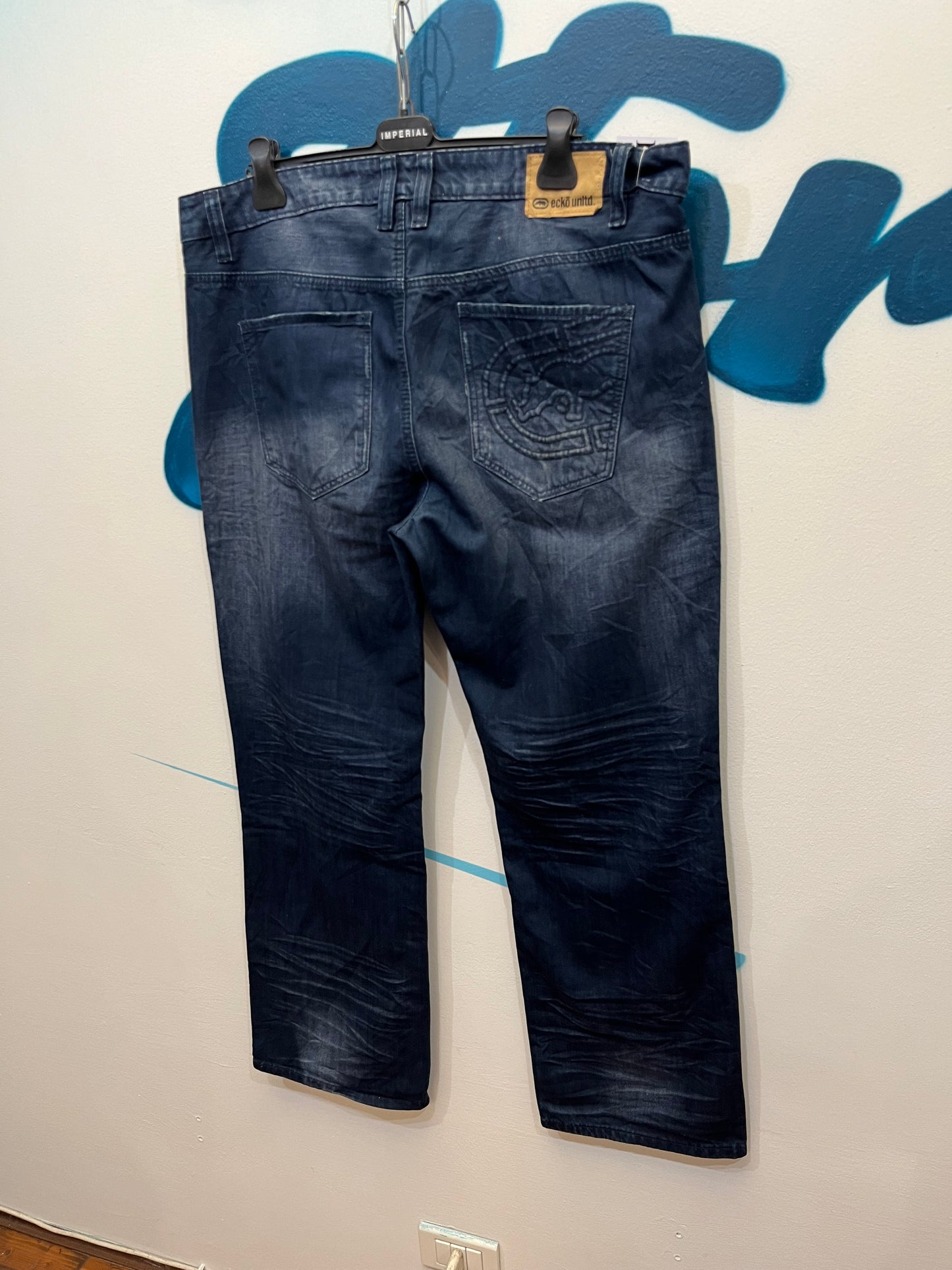 Jeans baggy Ecko y2k hip hop (G141)
