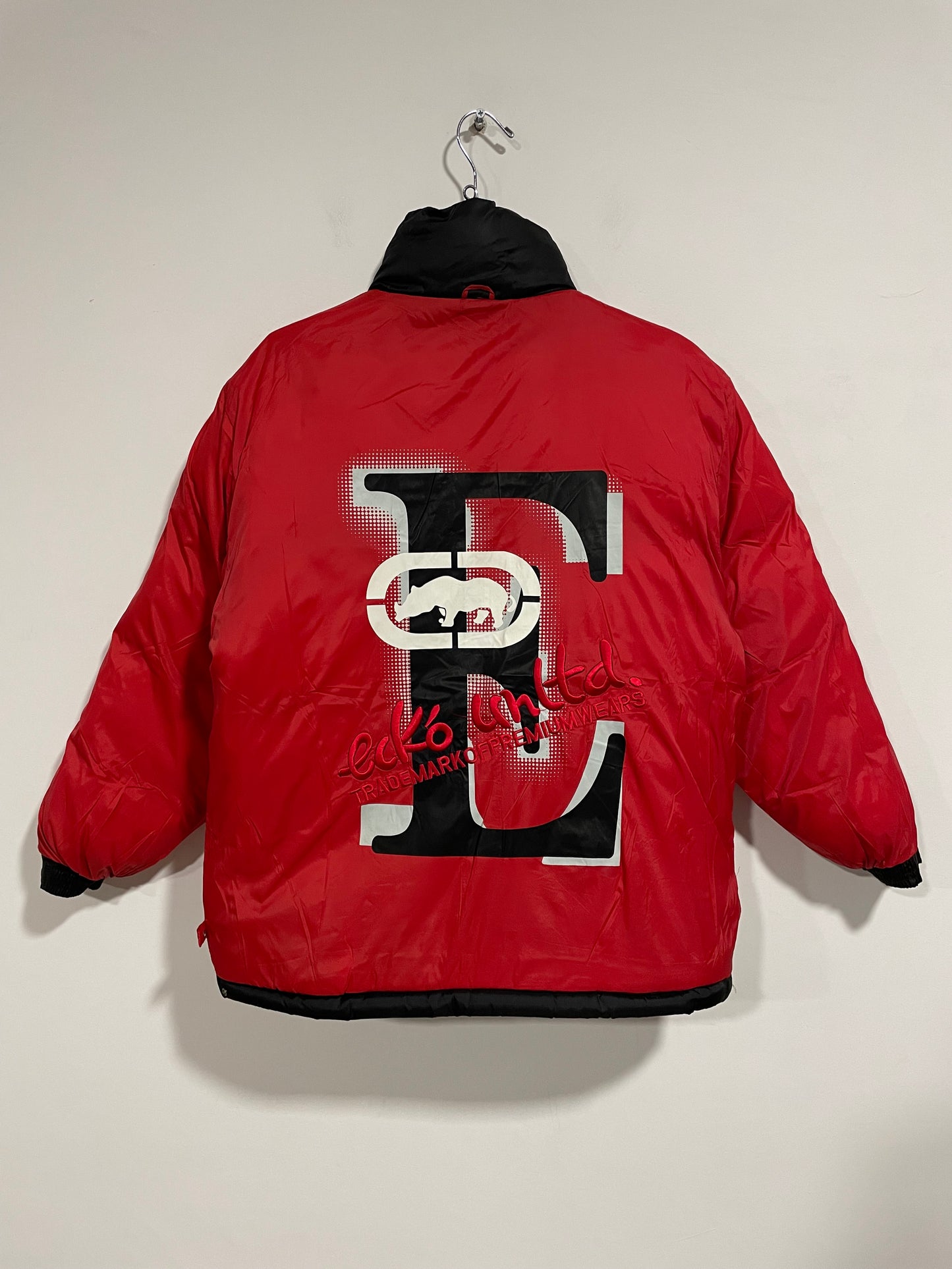 Raro giubbotto double face Ecko (C927)