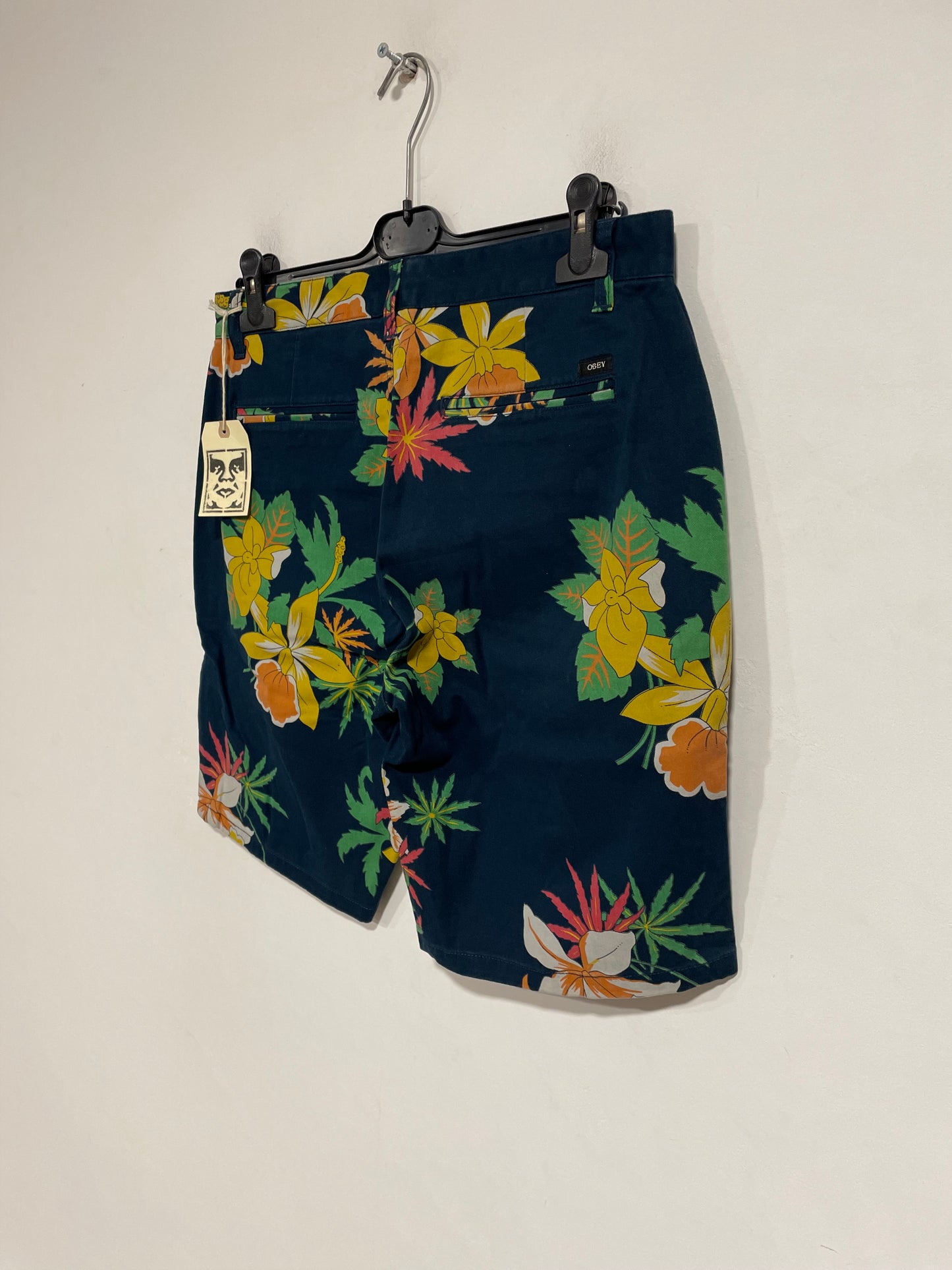 Shorts Obey nuovi con cartellino (D710)