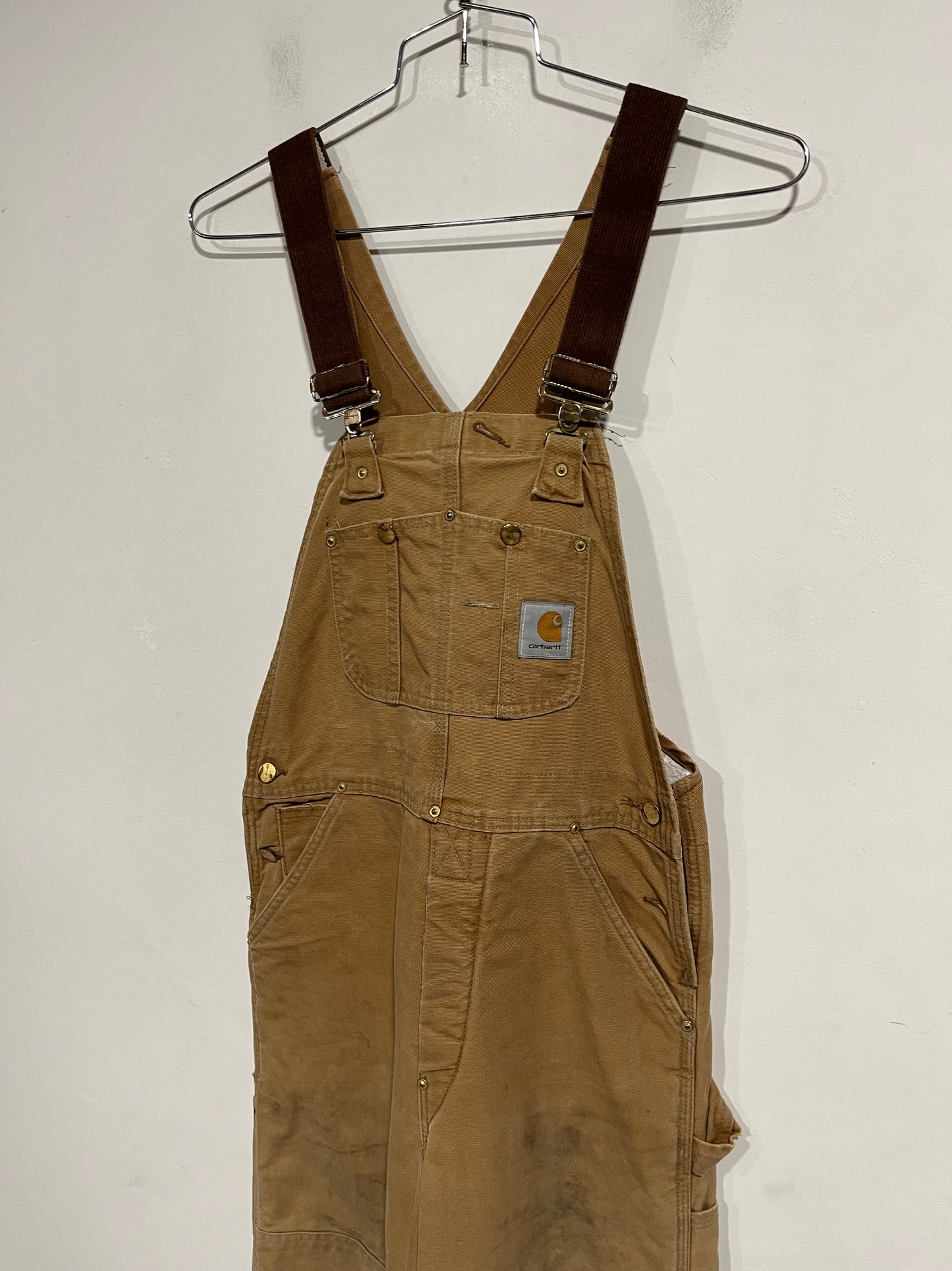 Salopette Carhartt double knee Made in usa (G636)