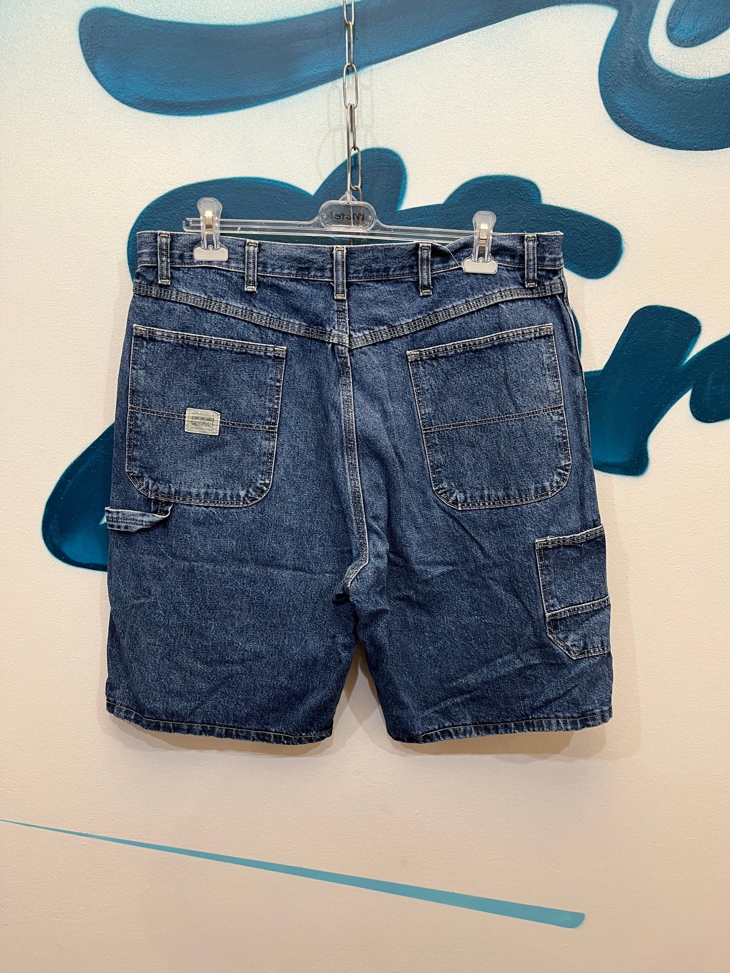 Bermuda shorts jeans Wrangler carpenter (G334)