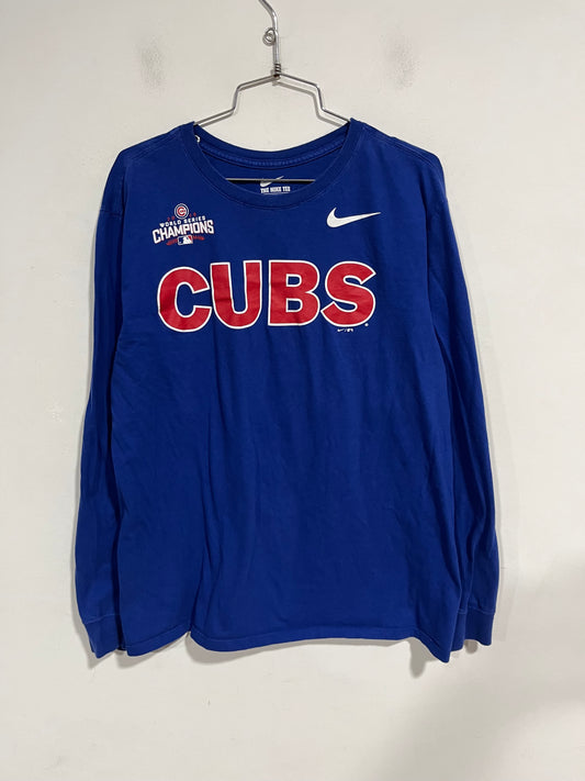 T shirt long sleeves Nike Chicago Cubs (G069)
