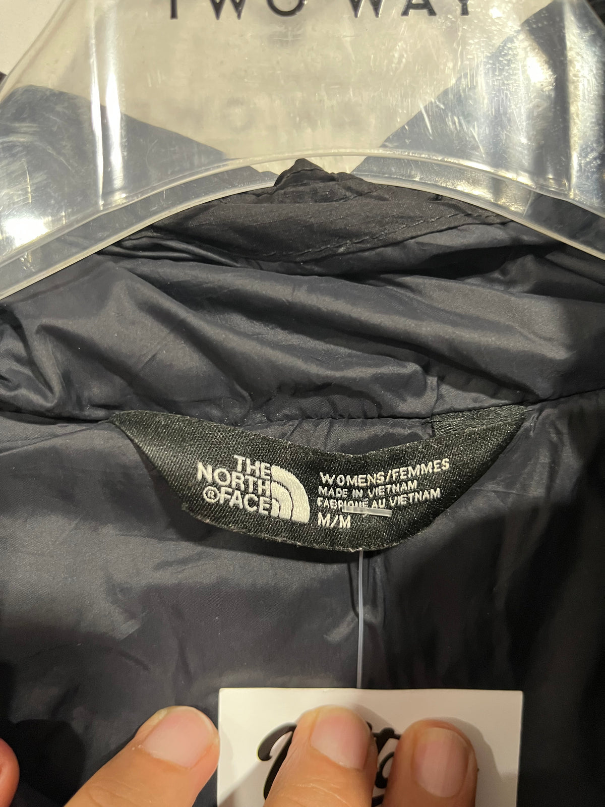 Giubbotto The North face donna nero (H299)
