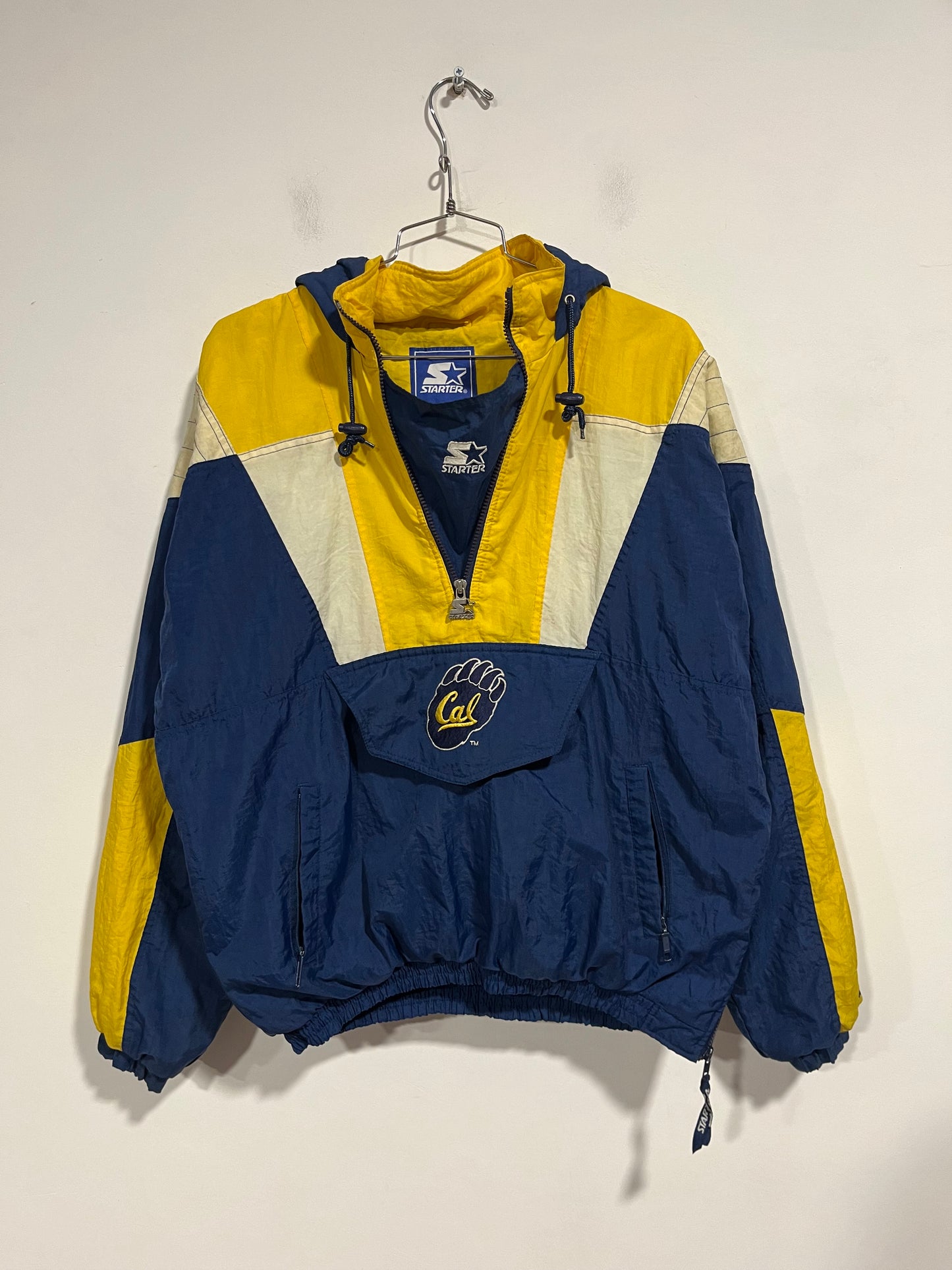 Rarissimo giubbotto Starter anni 90 California Golden Bears (F041)