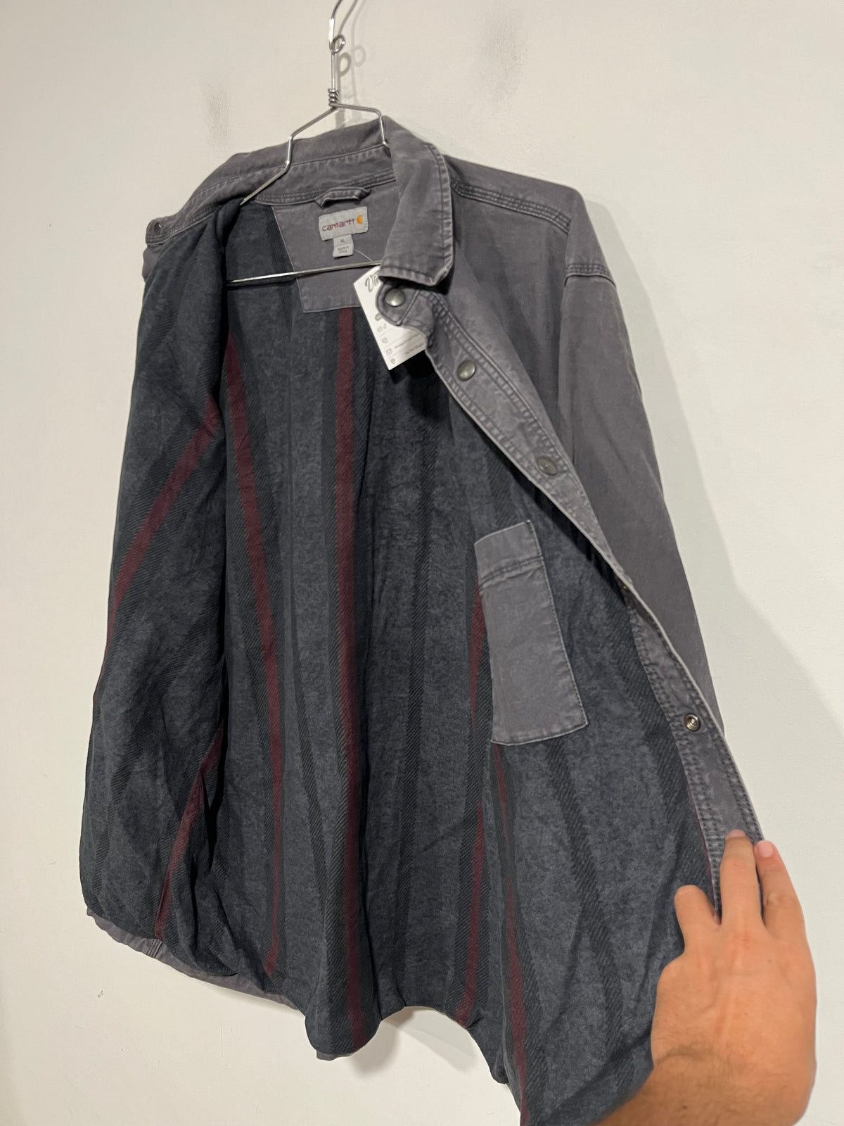 Giacca camicia Carhartt flannel lined (H301)