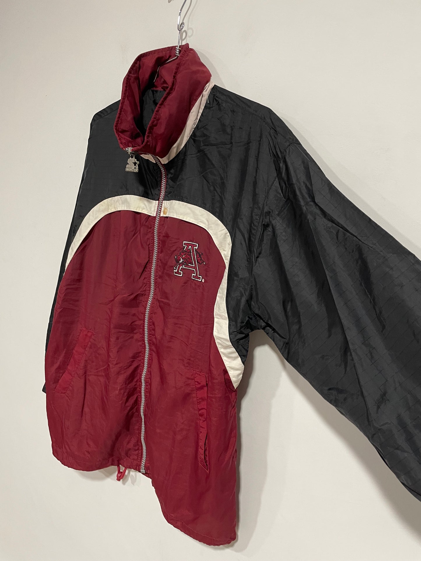 Giubbotto Kway Starter NCAA Arkansas Razorbacks (D031)