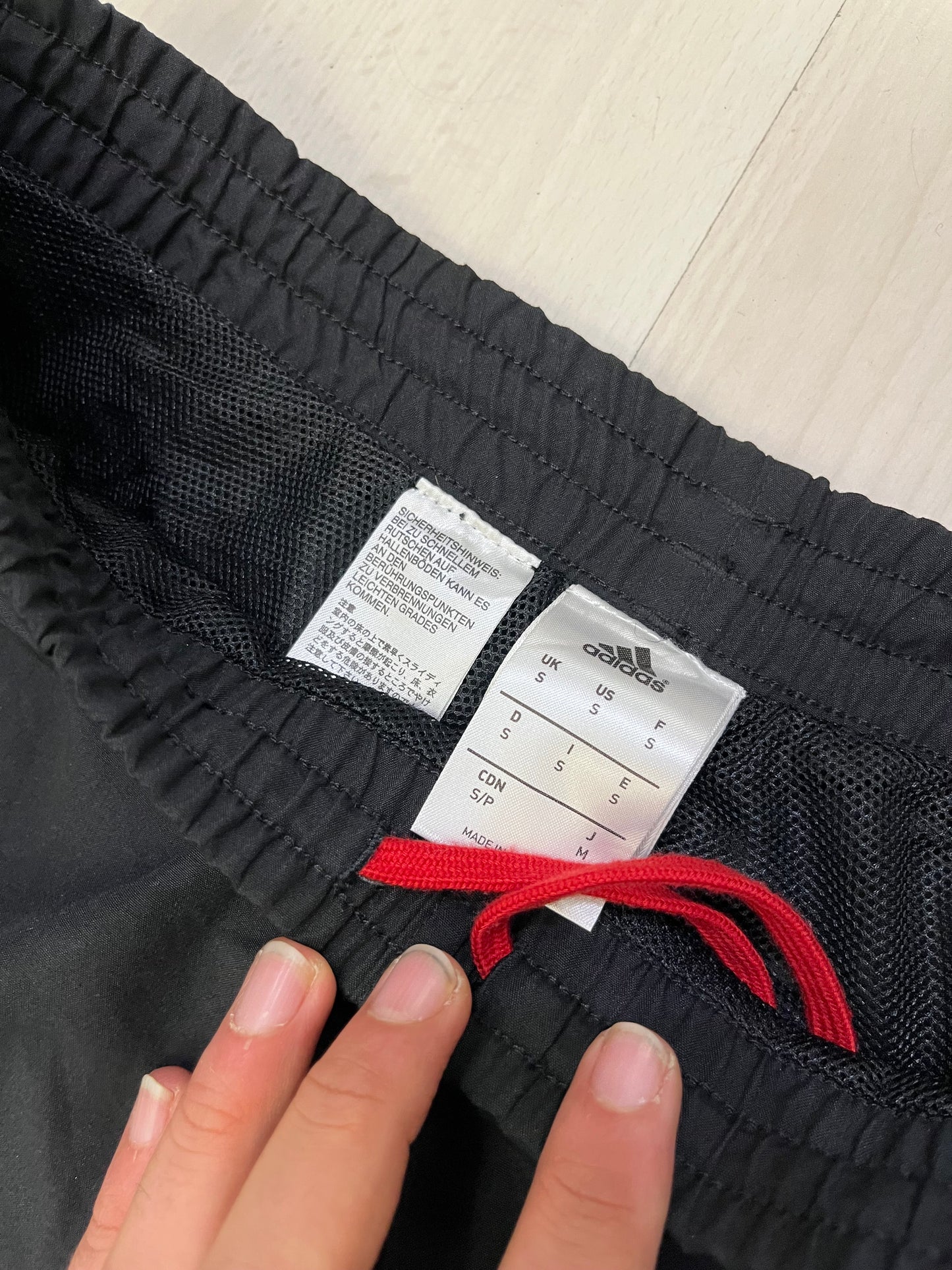Pantalone Tuta Adidas vintage nero (G600)
