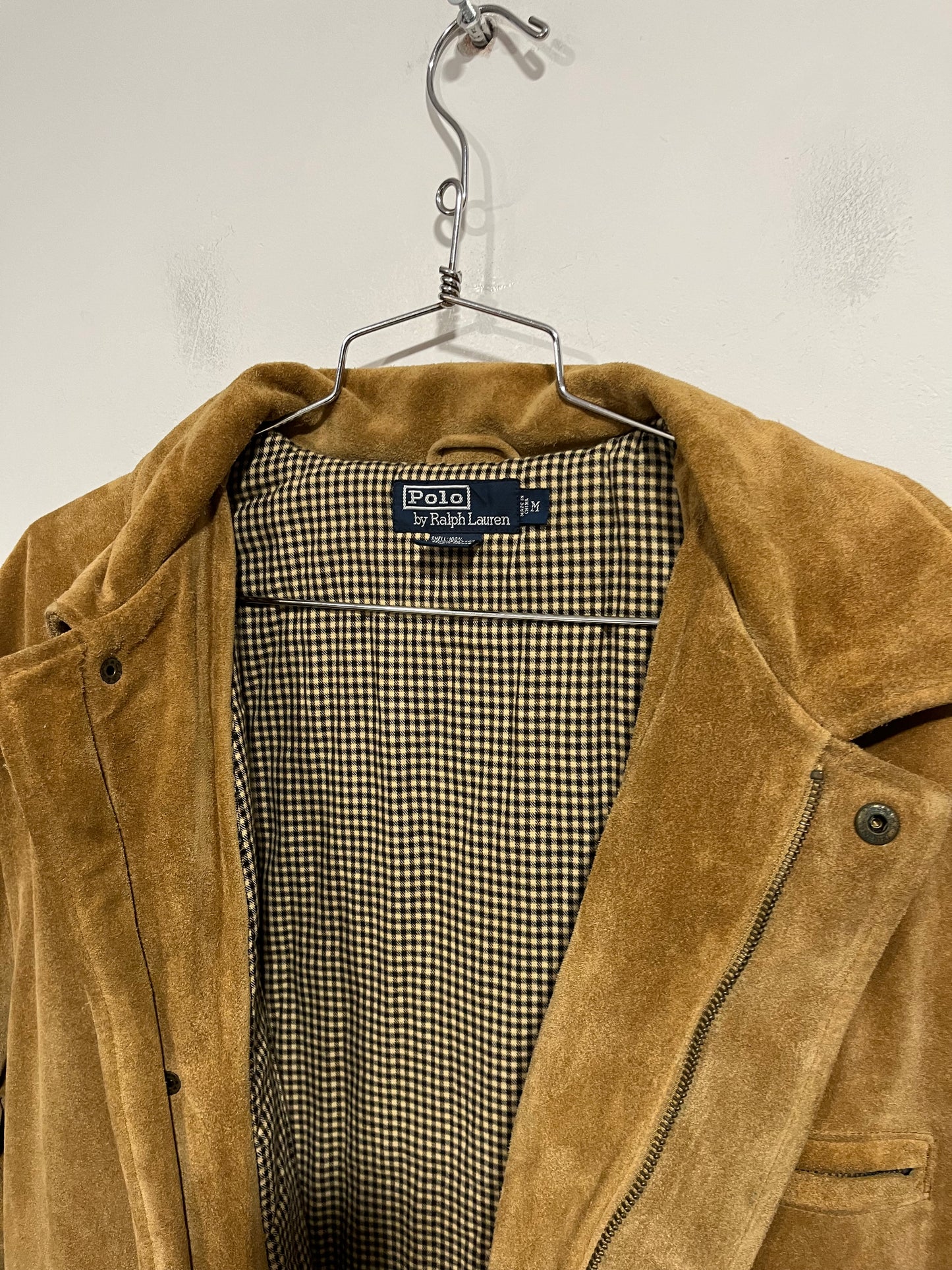 Giubbotto cappotto in vera pelle Ralph Lauren (F885)